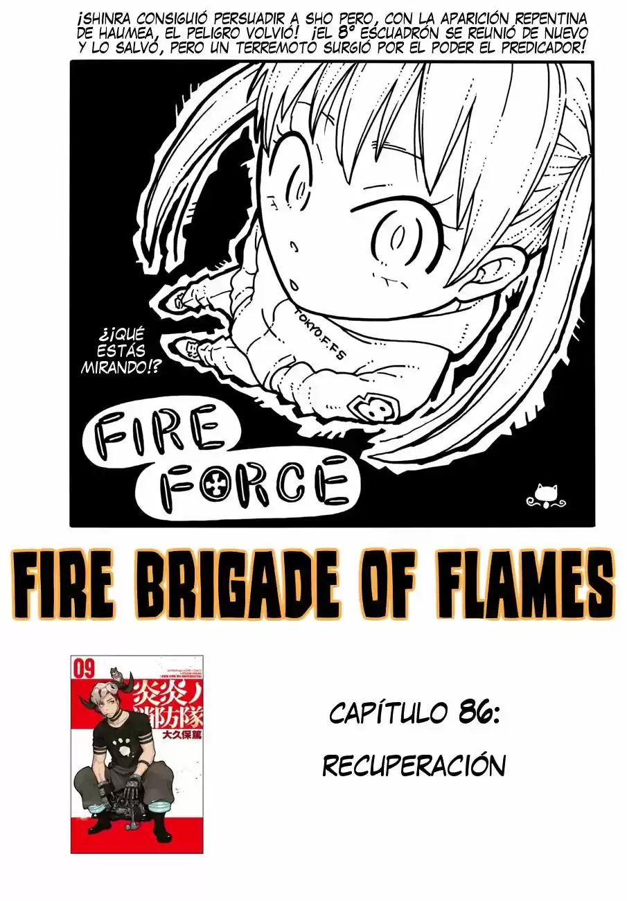Fire Force capítulo 86, página 2