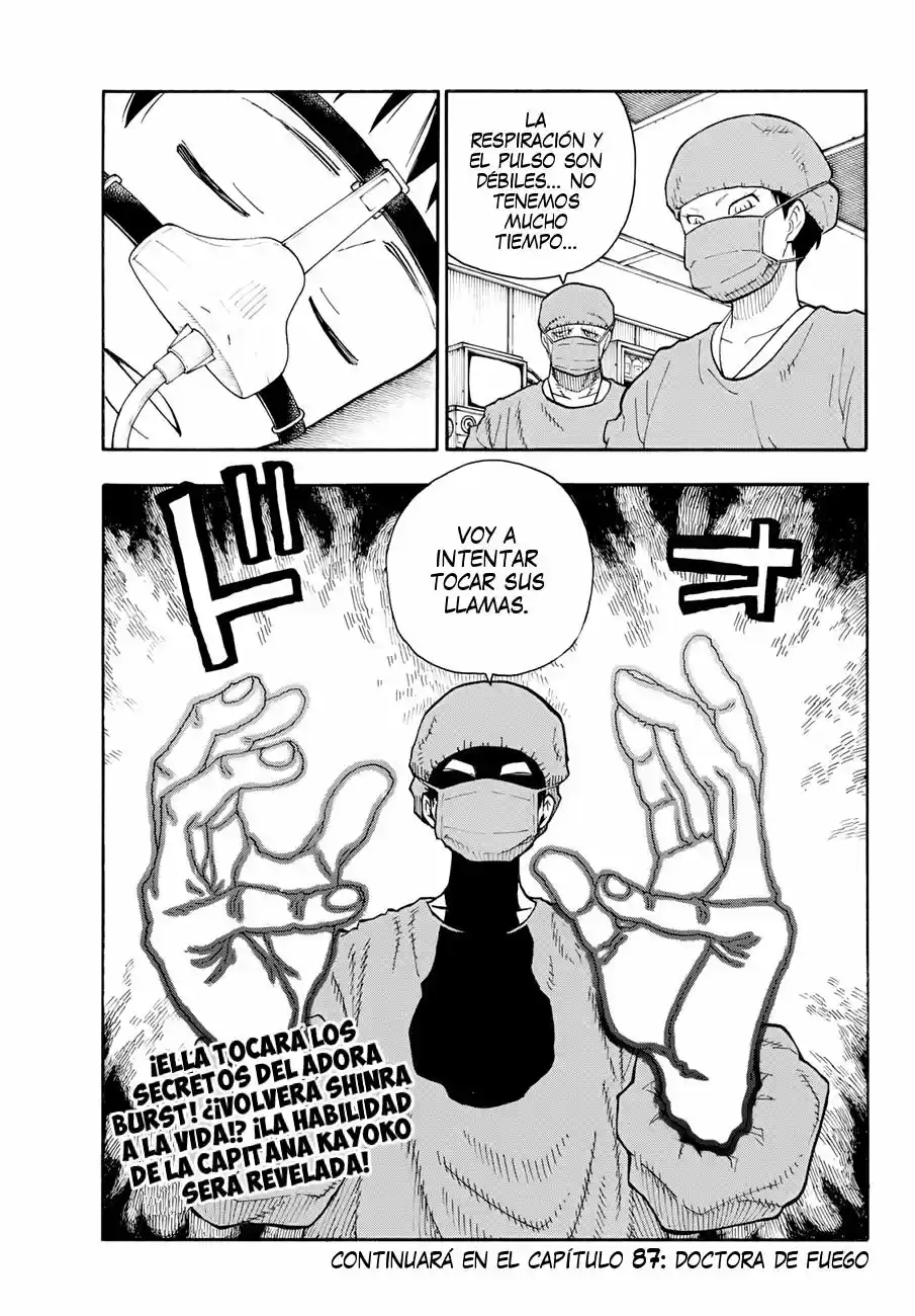 Fire Force capítulo 86, página 20