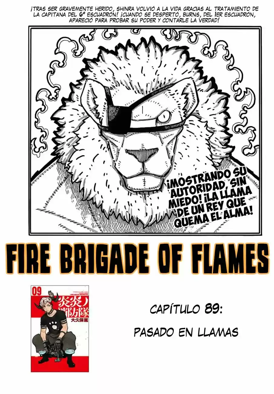 Fire Force capítulo 89, página 2