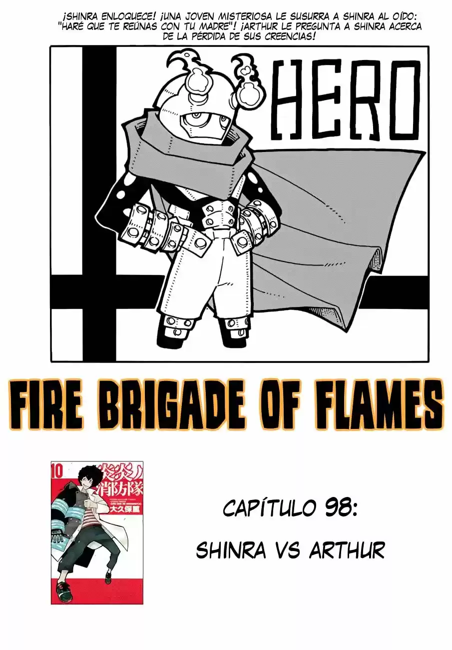 Fire Force capítulo 98, página 2