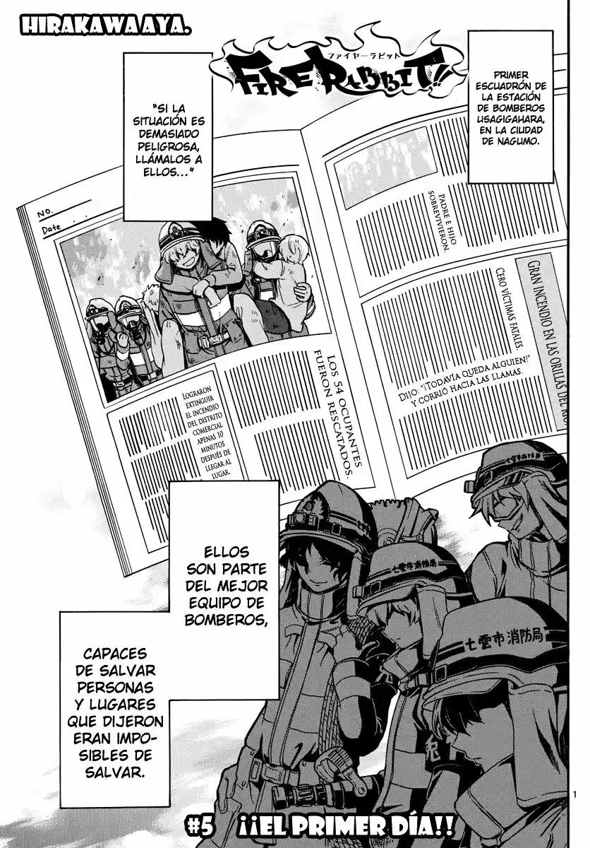 Fire Rabbit!! capítulo 5, página 1