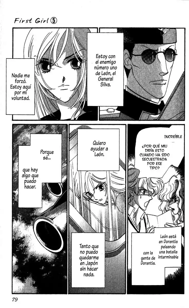 First Girl capítulo 16, página 34