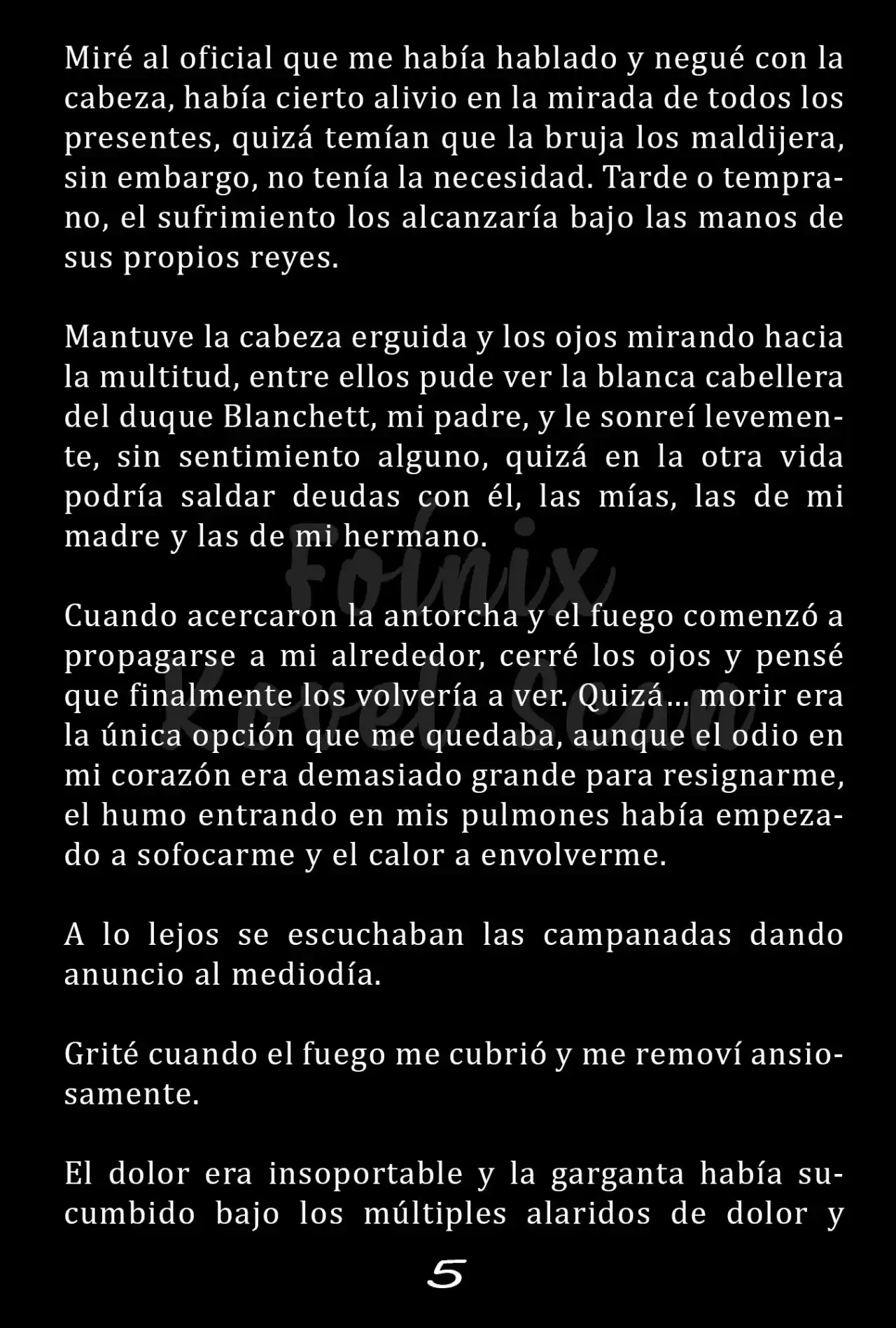 Fleur (Novela) capítulo 1, página 5