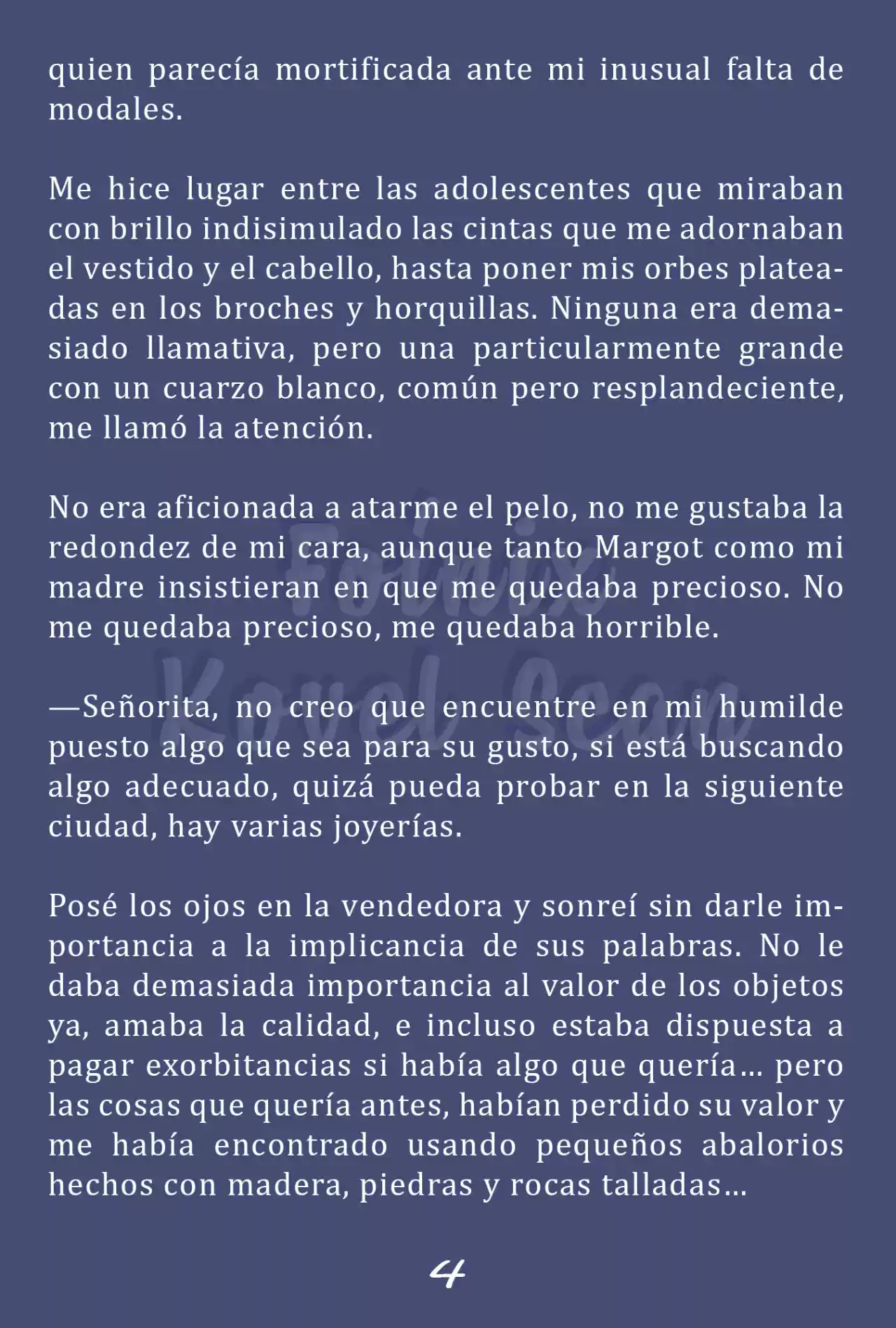 Fleur (Novela) capítulo 10, página 5