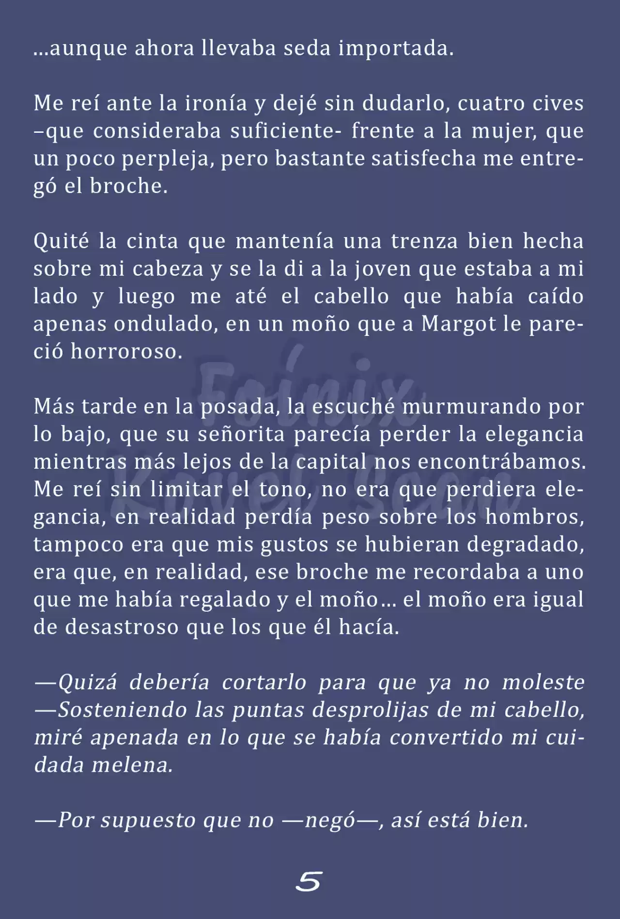 Fleur (Novela) capítulo 10, página 6