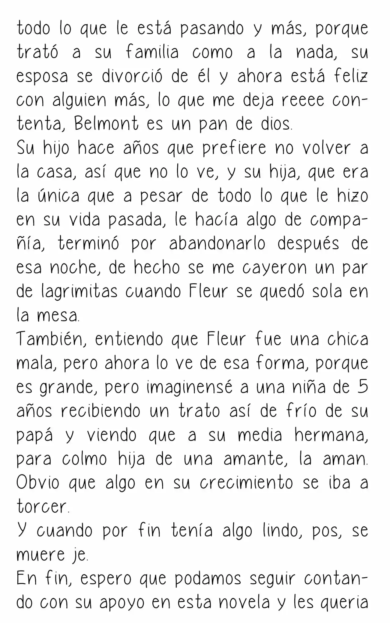 Fleur (Novela) capítulo 10, página 21