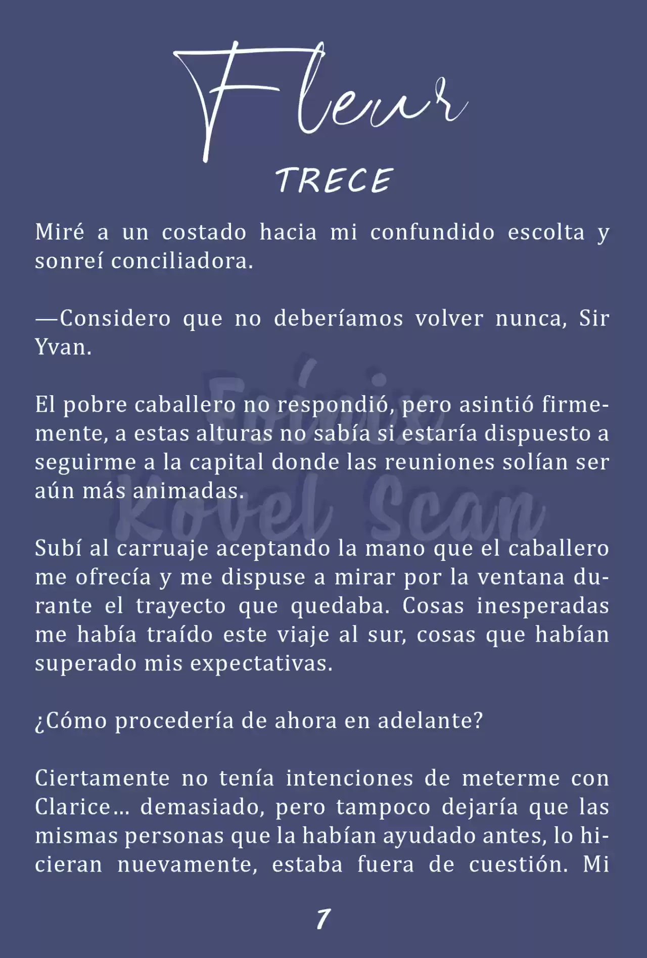 Fleur (Novela) capítulo 13, página 2