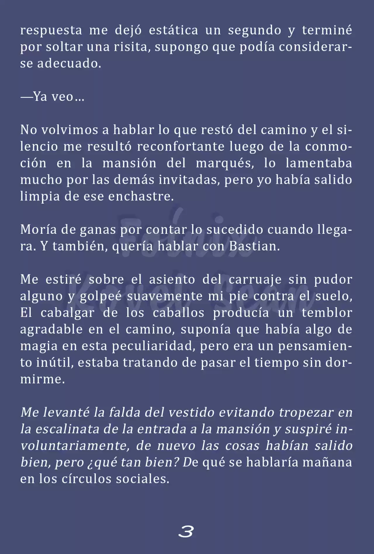 Fleur (Novela) capítulo 13, página 4