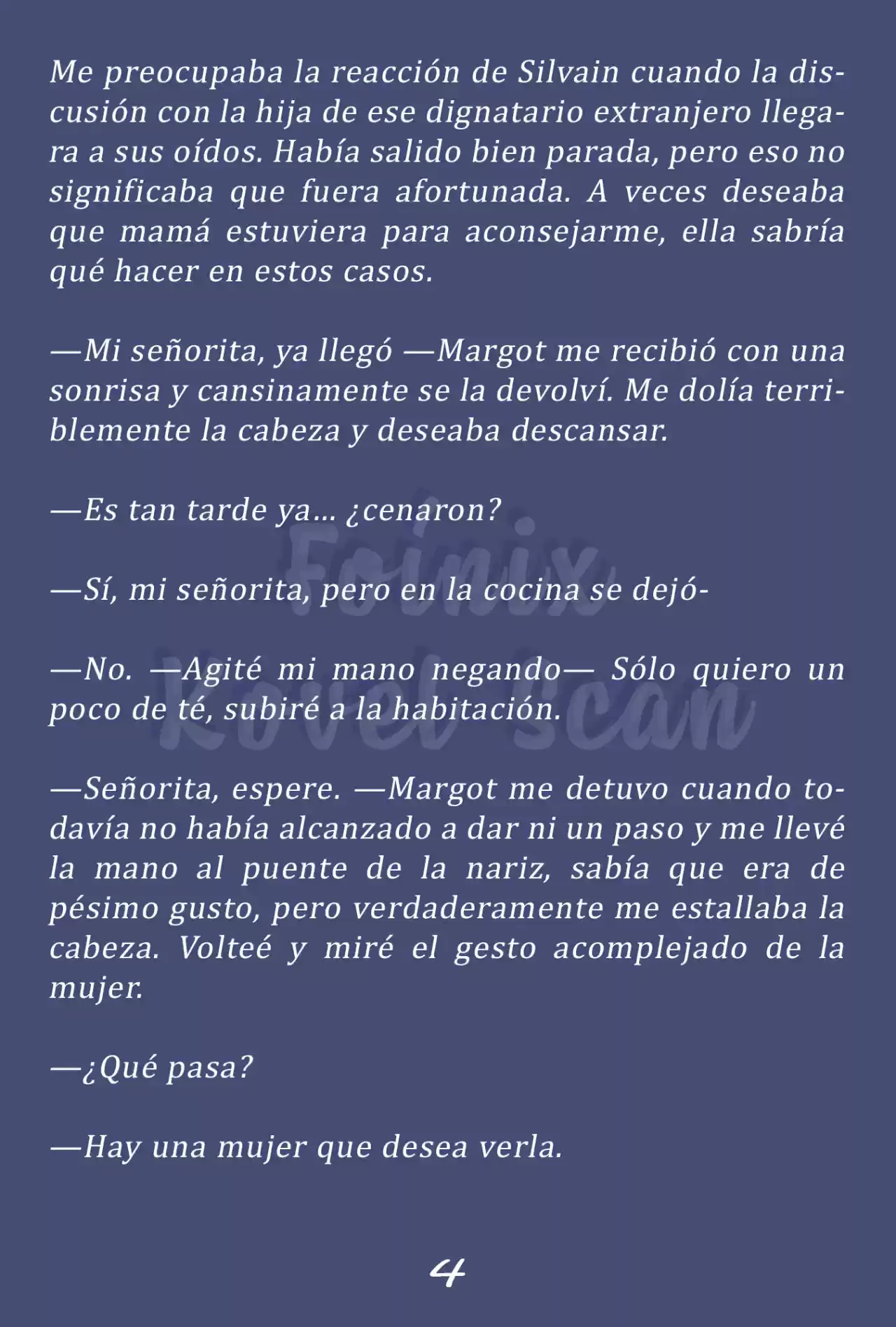 Fleur (Novela) capítulo 13, página 5
