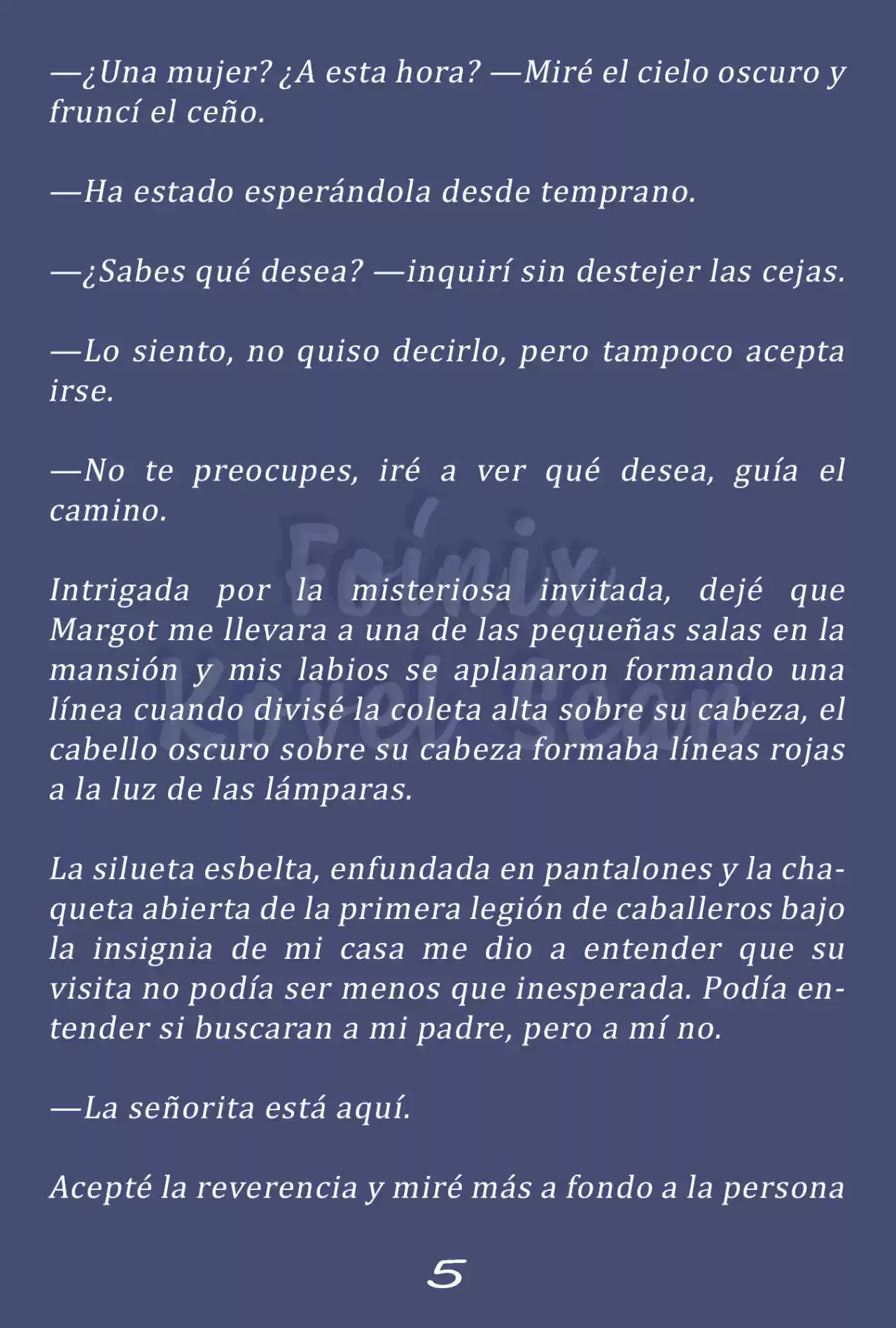 Fleur (Novela) capítulo 13, página 6
