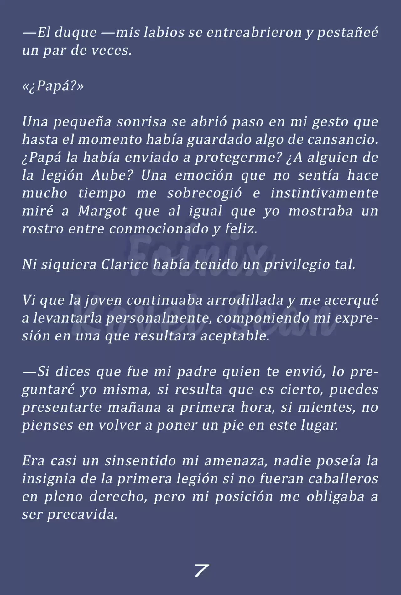 Fleur (Novela) capítulo 13, página 8