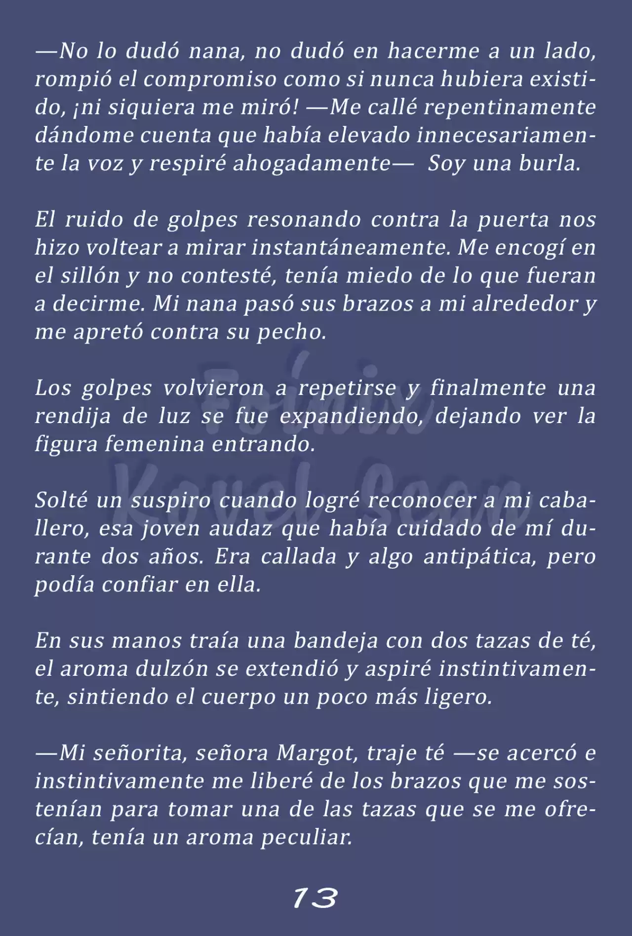 Fleur (Novela) capítulo 13, página 14