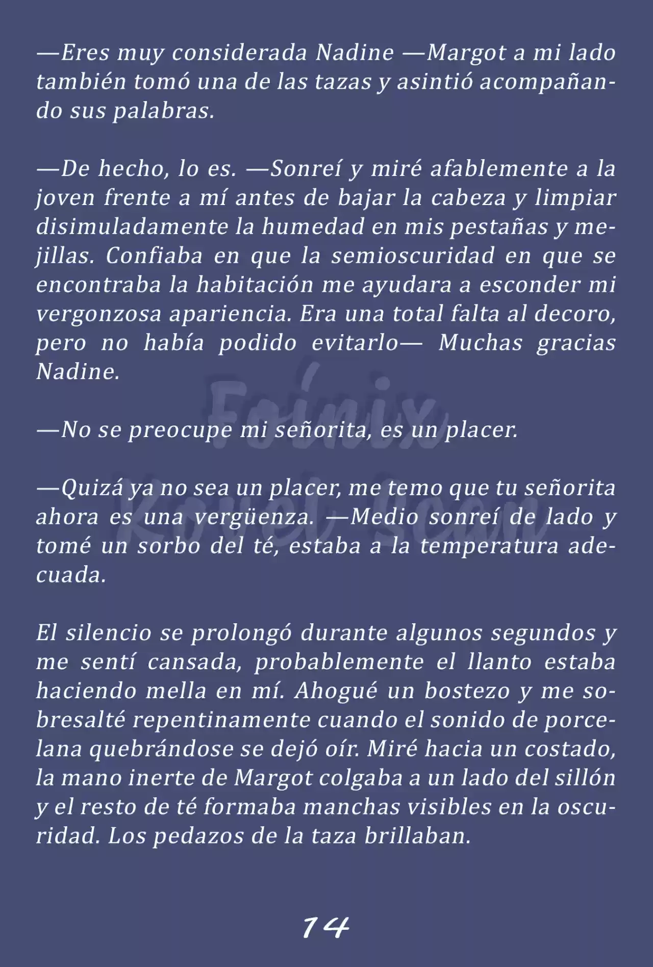Fleur (Novela) capítulo 13, página 15