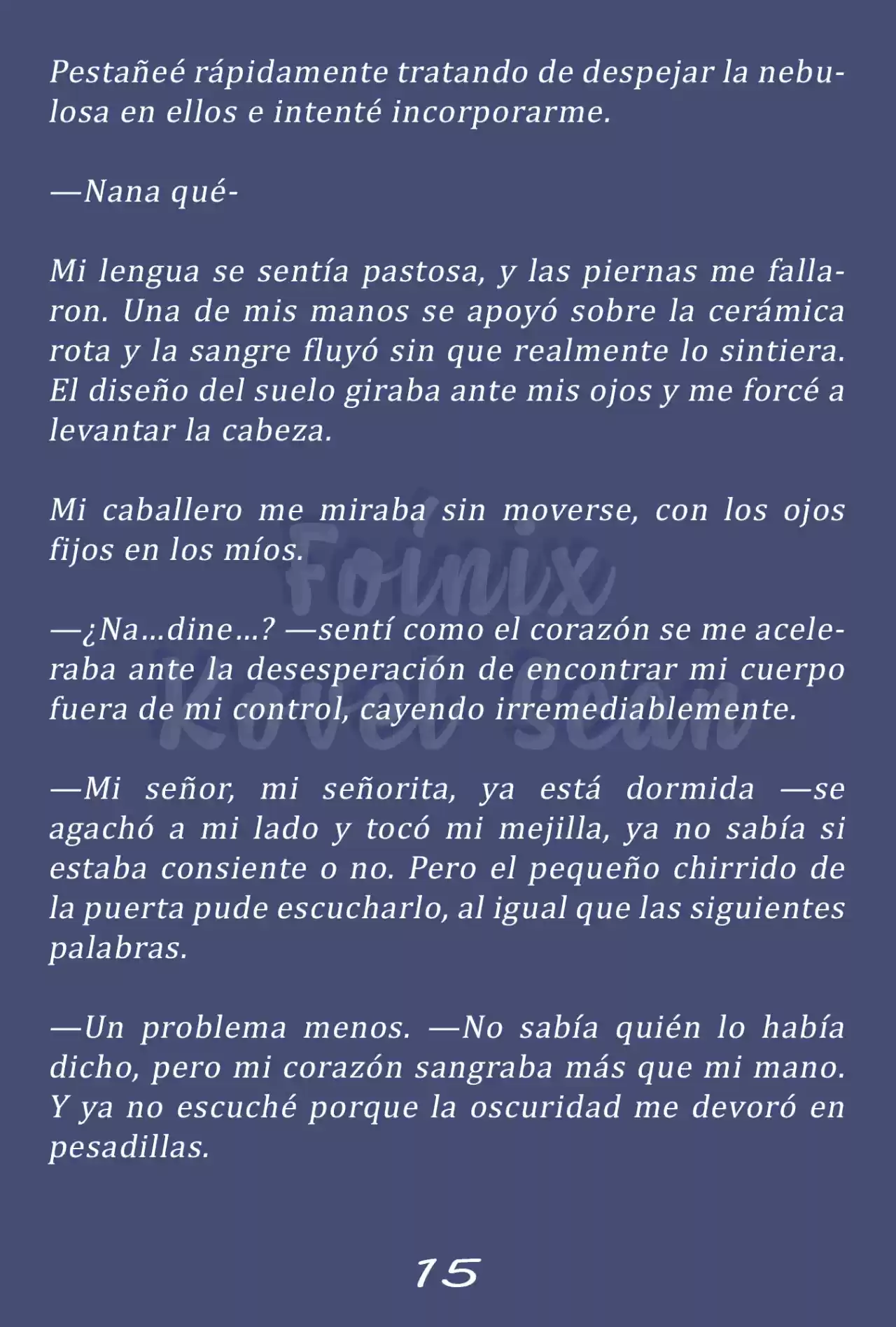 Fleur (Novela) capítulo 13, página 16