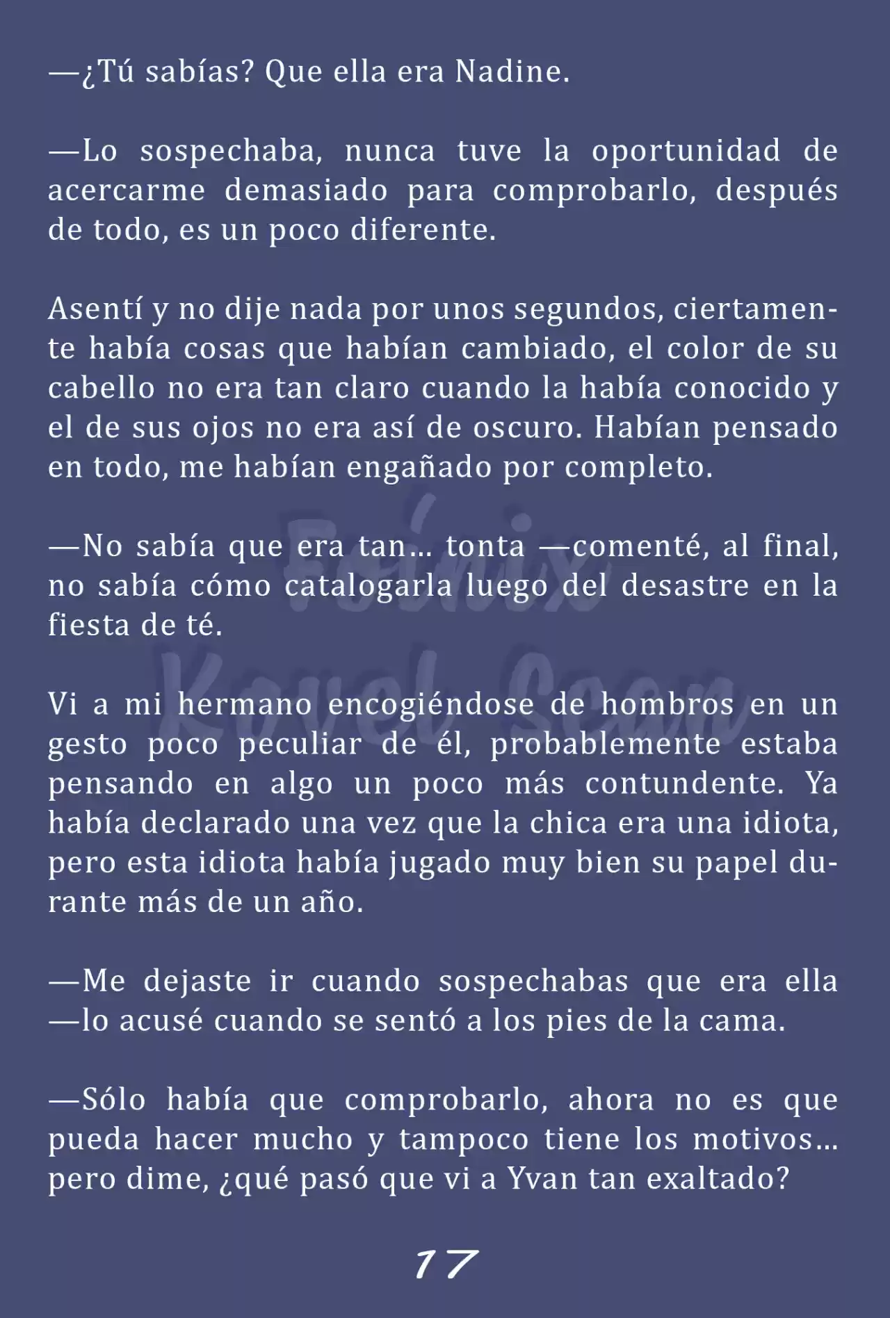 Fleur (Novela) capítulo 13, página 18