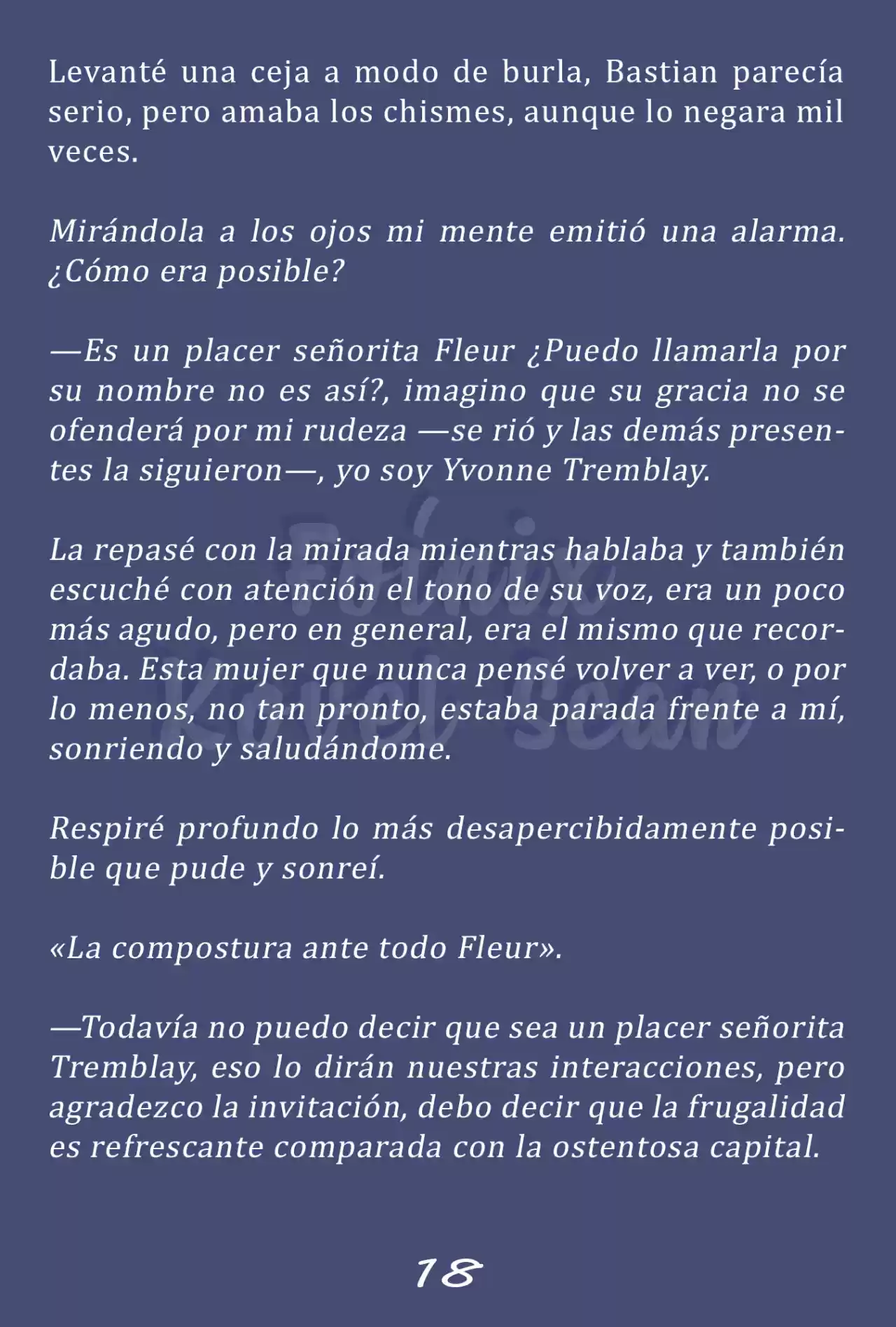 Fleur (Novela) capítulo 13, página 19