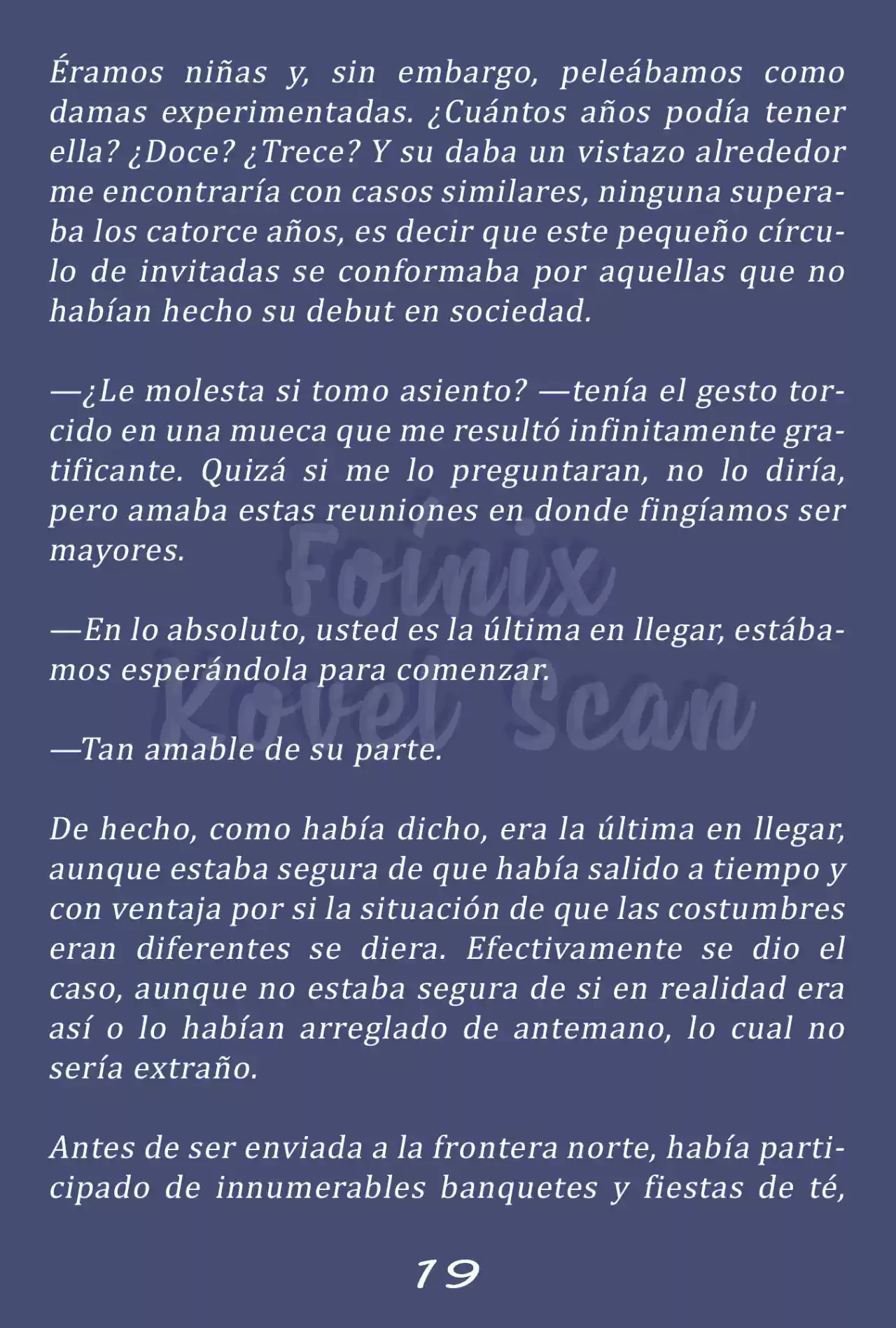 Fleur (Novela) capítulo 13, página 20