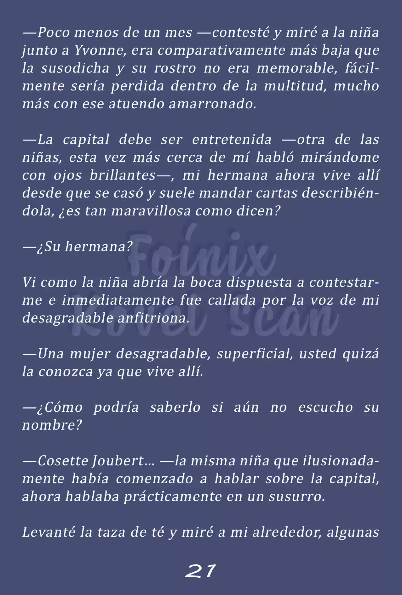 Fleur (Novela) capítulo 13, página 22