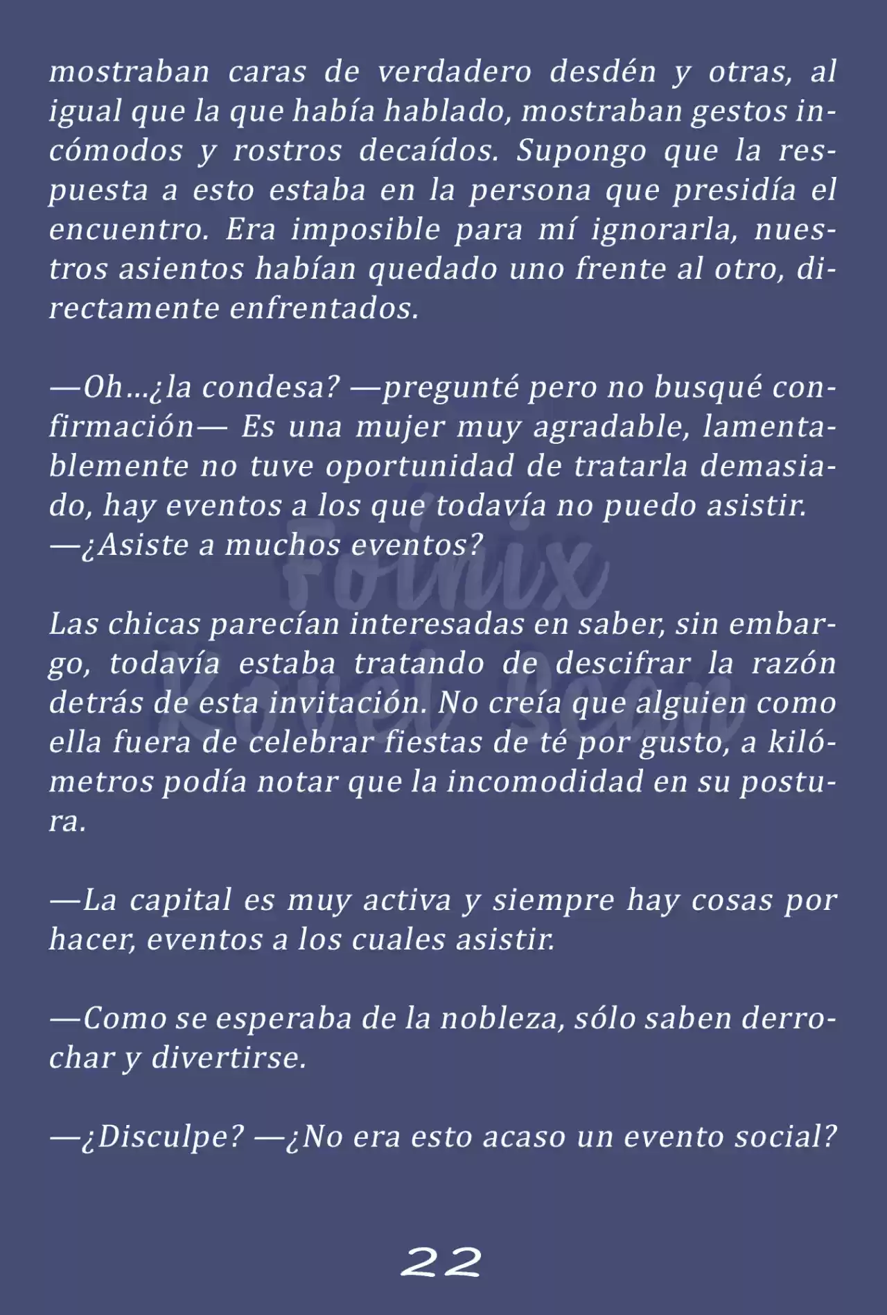 Fleur (Novela) capítulo 13, página 23