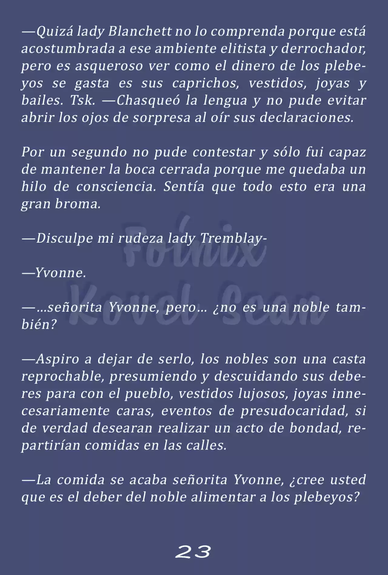 Fleur (Novela) capítulo 13, página 24