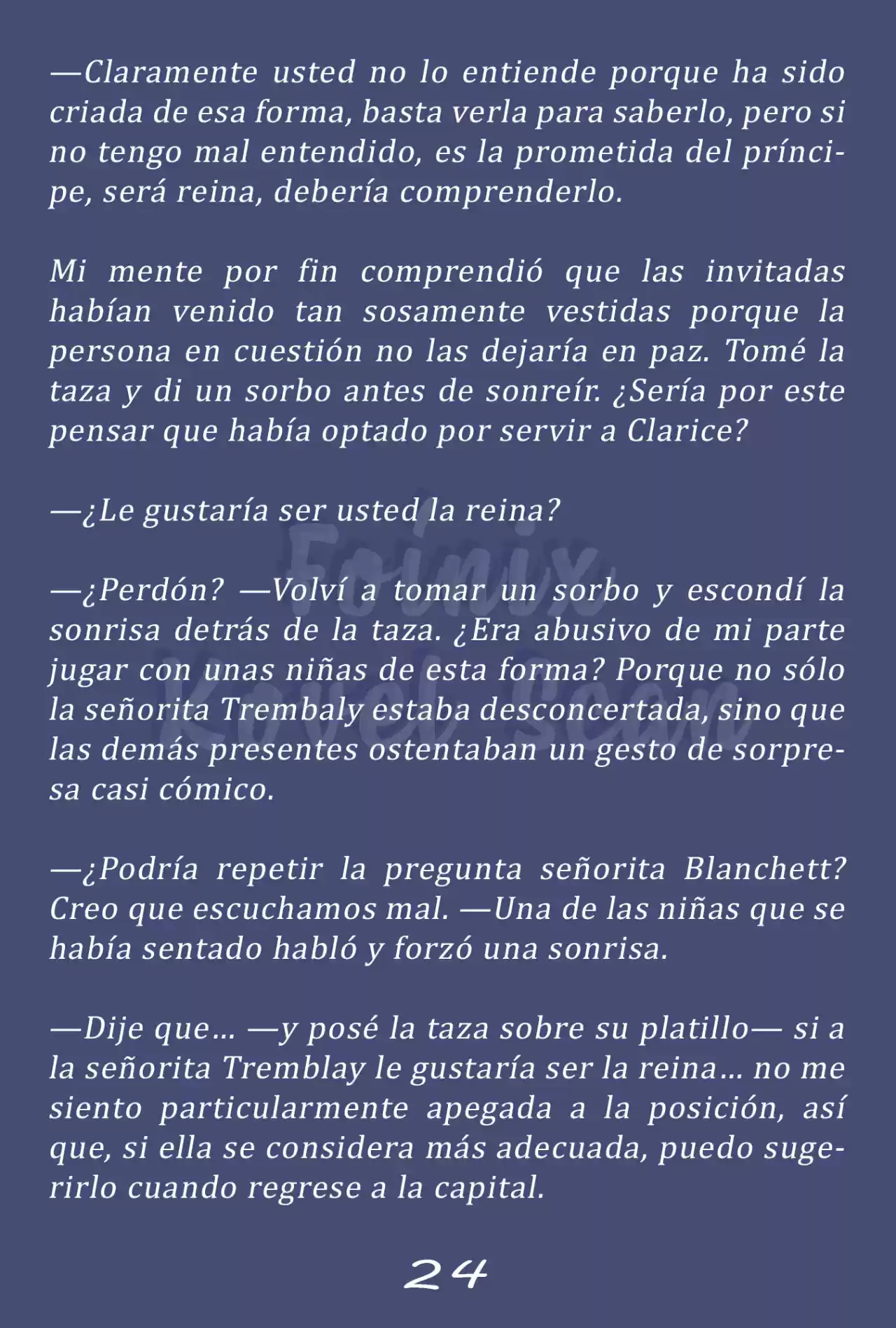 Fleur (Novela) capítulo 13, página 25