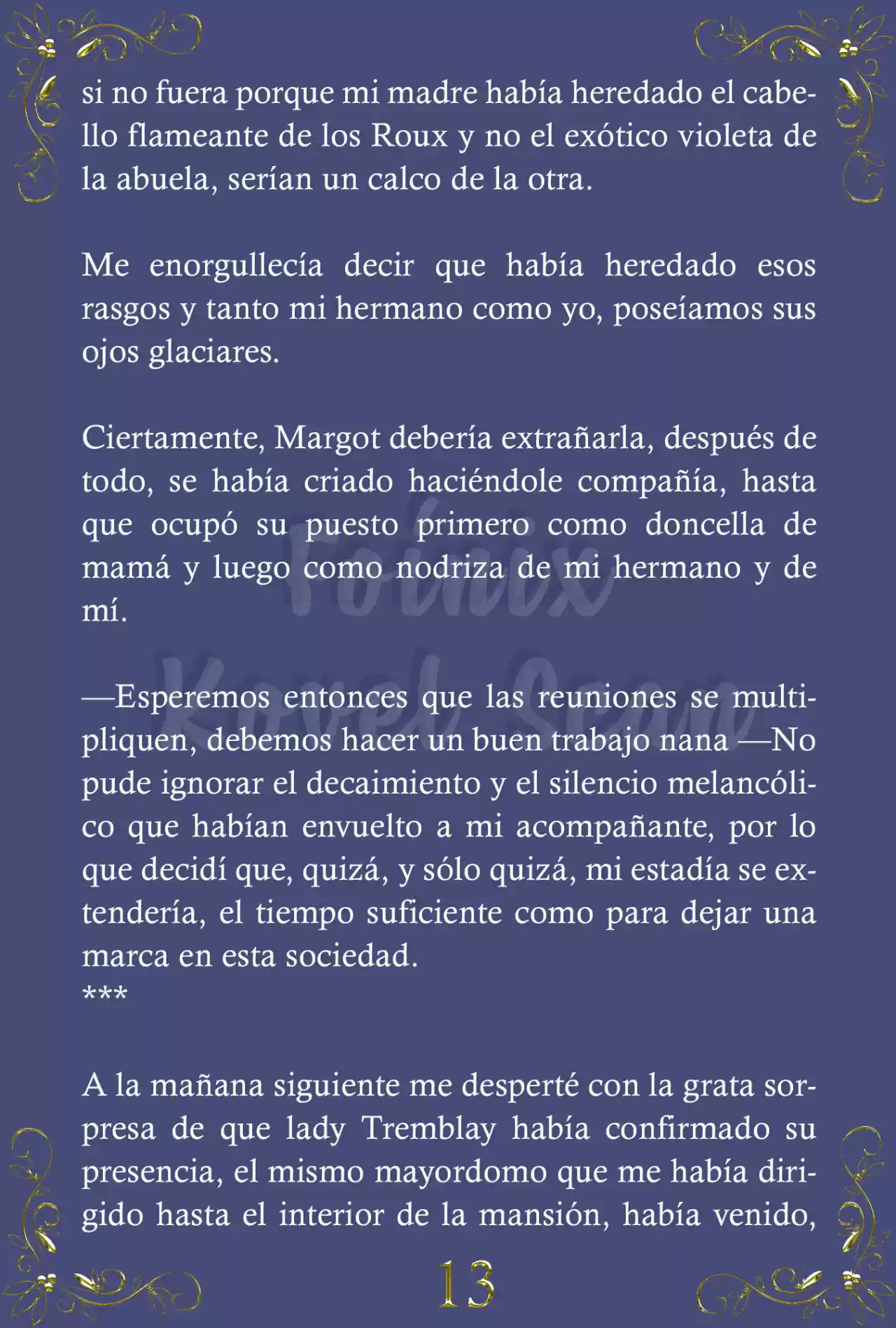 Fleur (Novela) capítulo 14, página 14