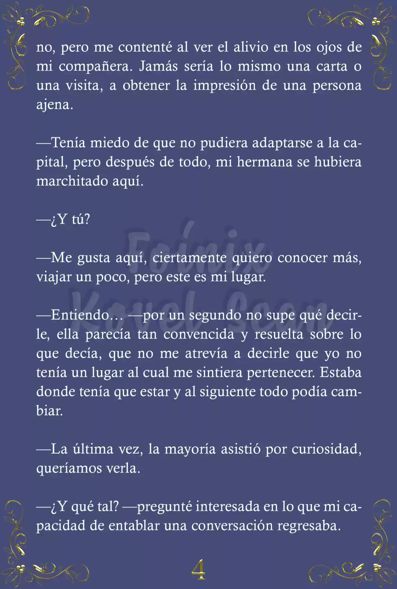 Fleur (Novela) capítulo 15, página 5
