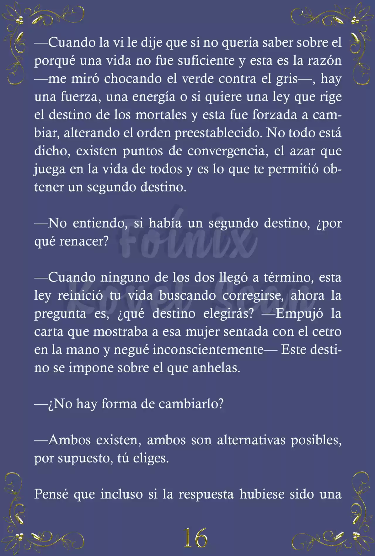 Fleur (Novela) capítulo 16, página 17