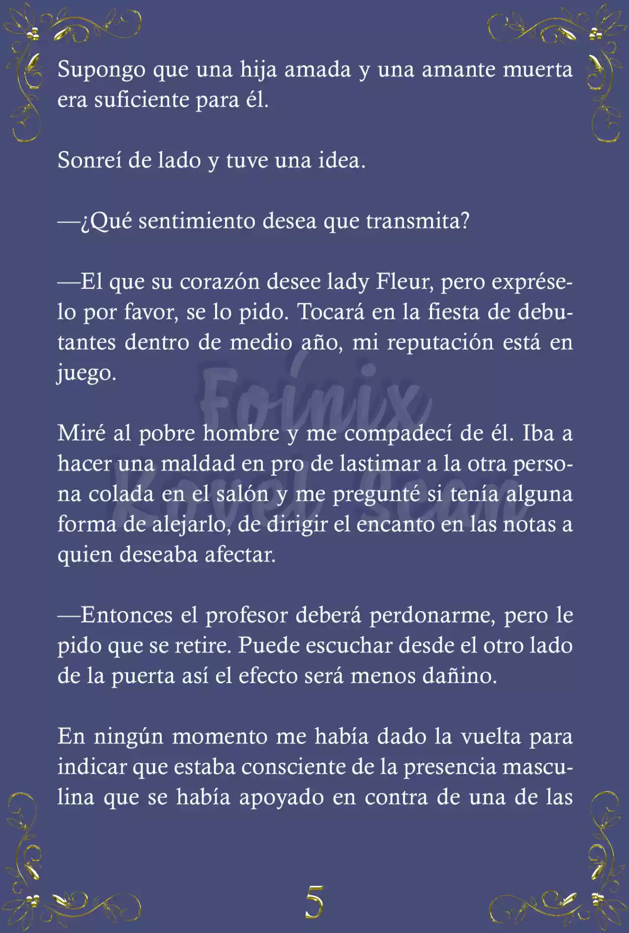 Fleur (Novela) capítulo 19, página 6