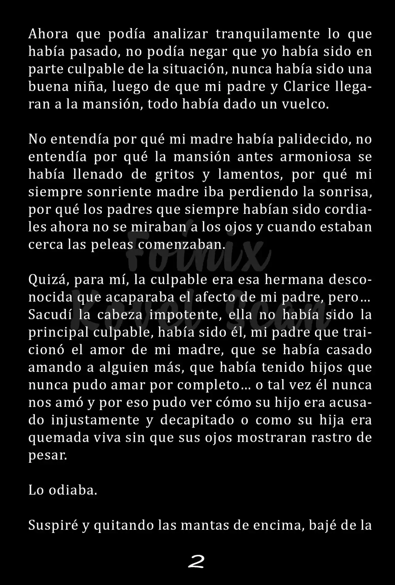Fleur (Novela) capítulo 2, página 3