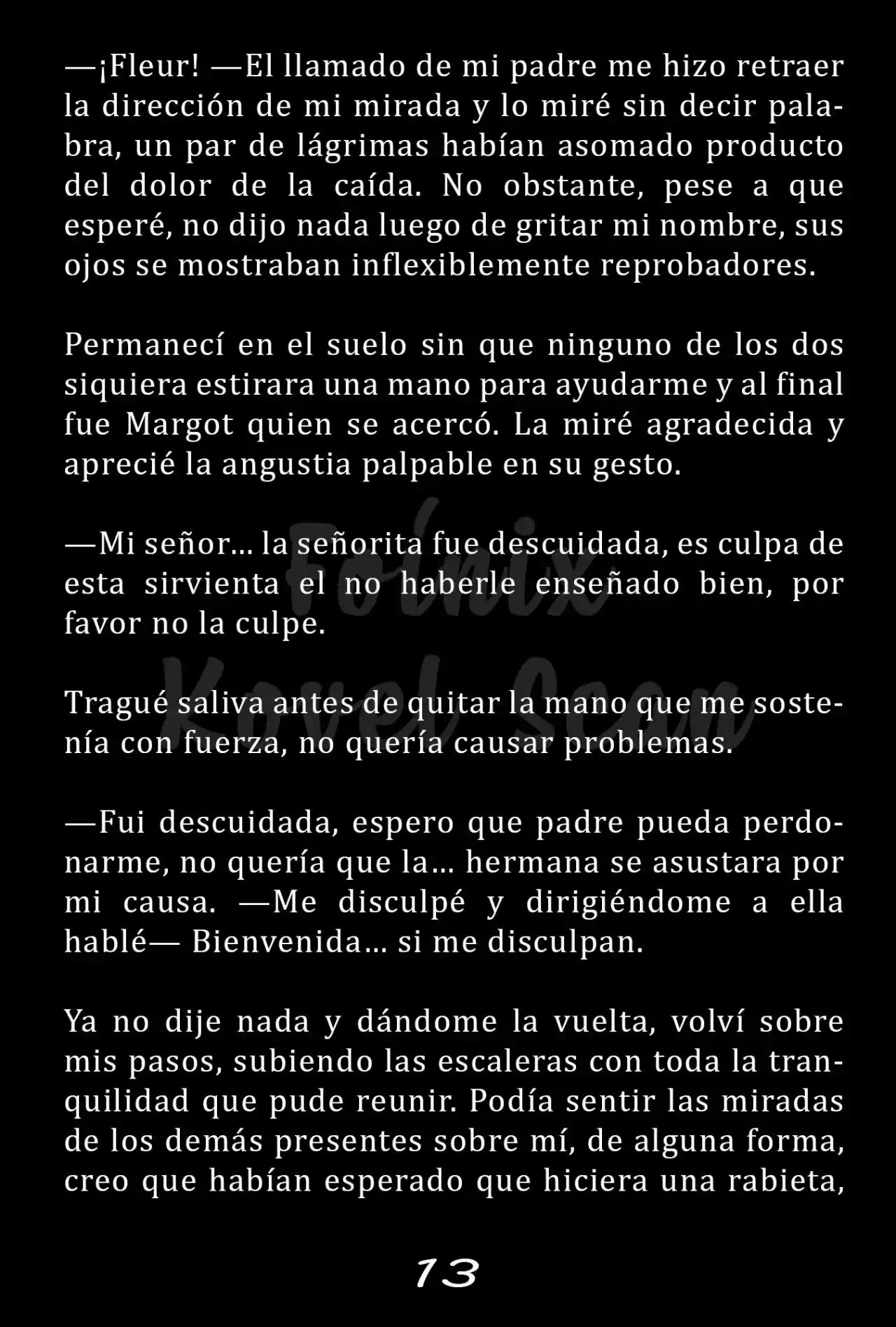 Fleur (Novela) capítulo 2, página 14