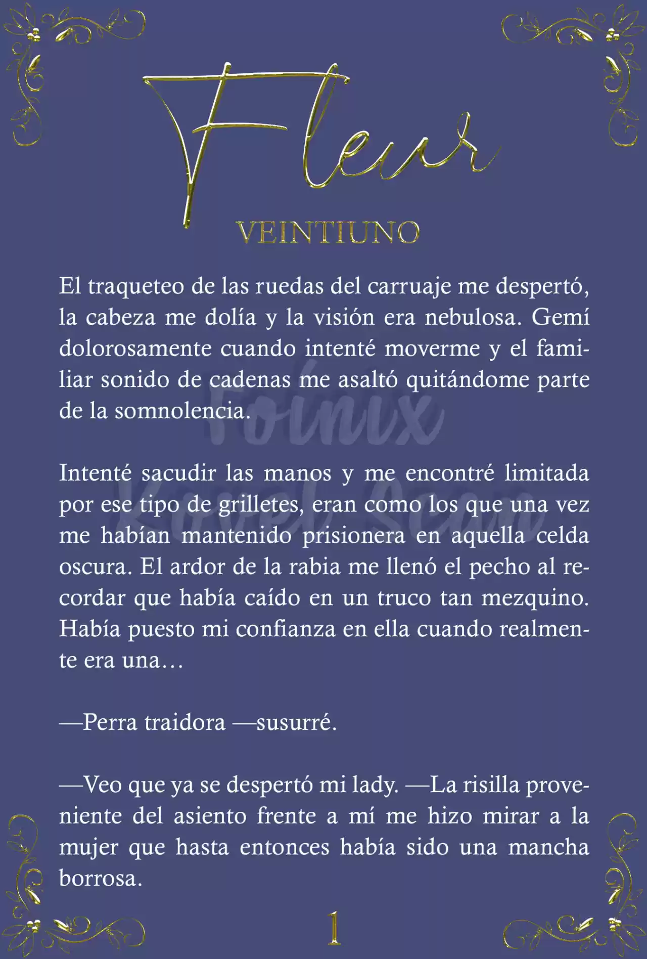 Fleur (Novela) capítulo 21, página 2