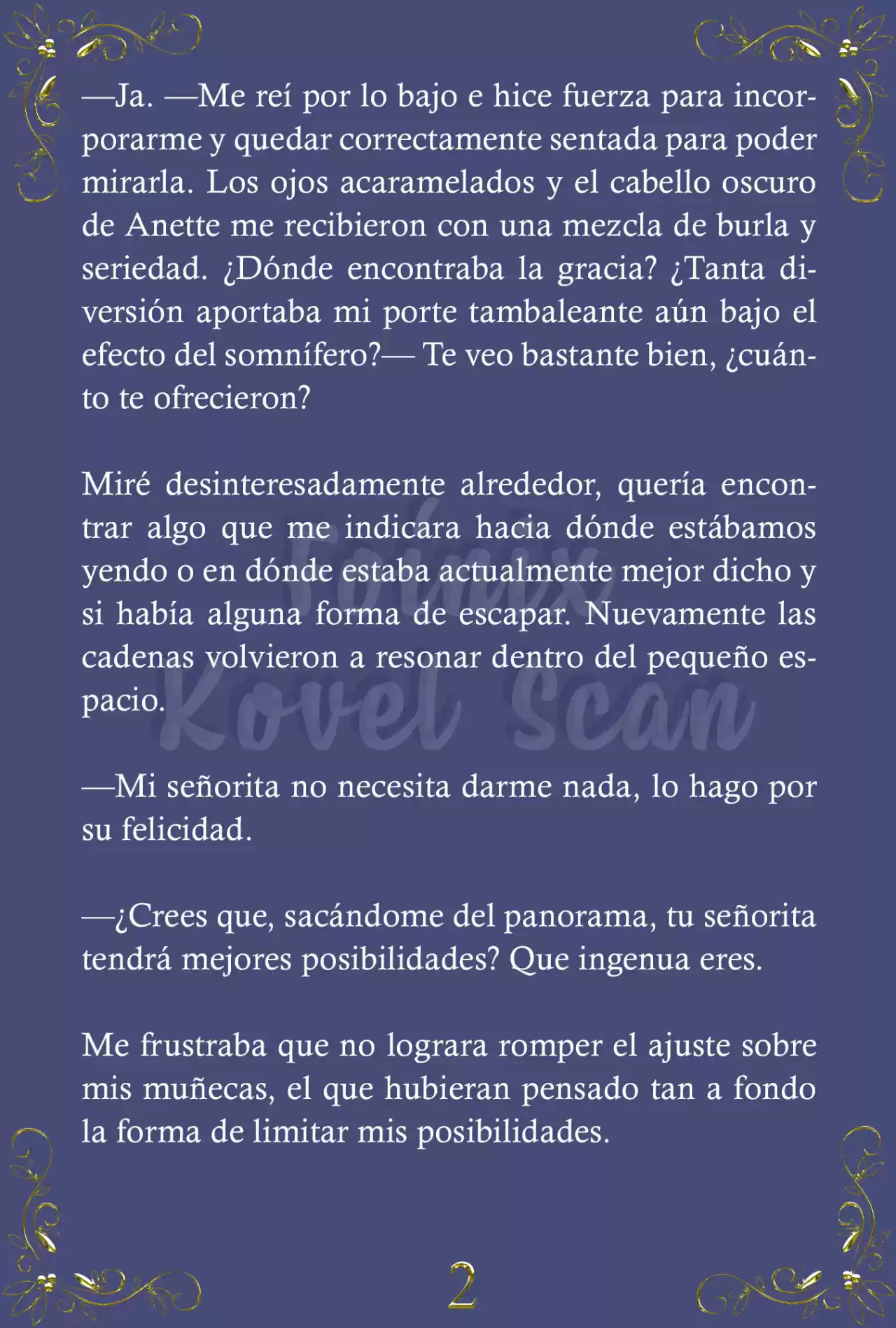 Fleur (Novela) capítulo 21, página 3