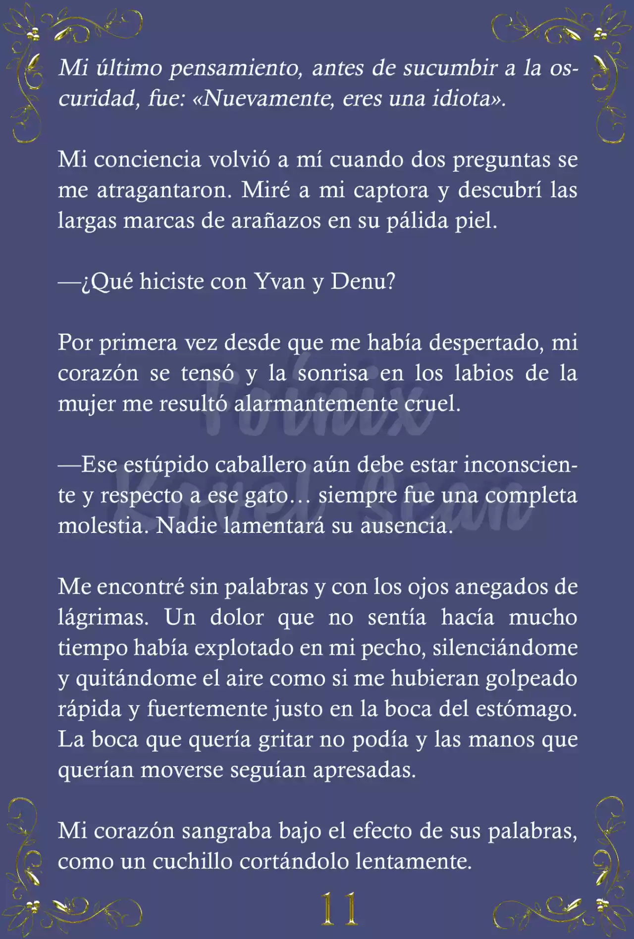 Fleur (Novela) capítulo 21, página 12