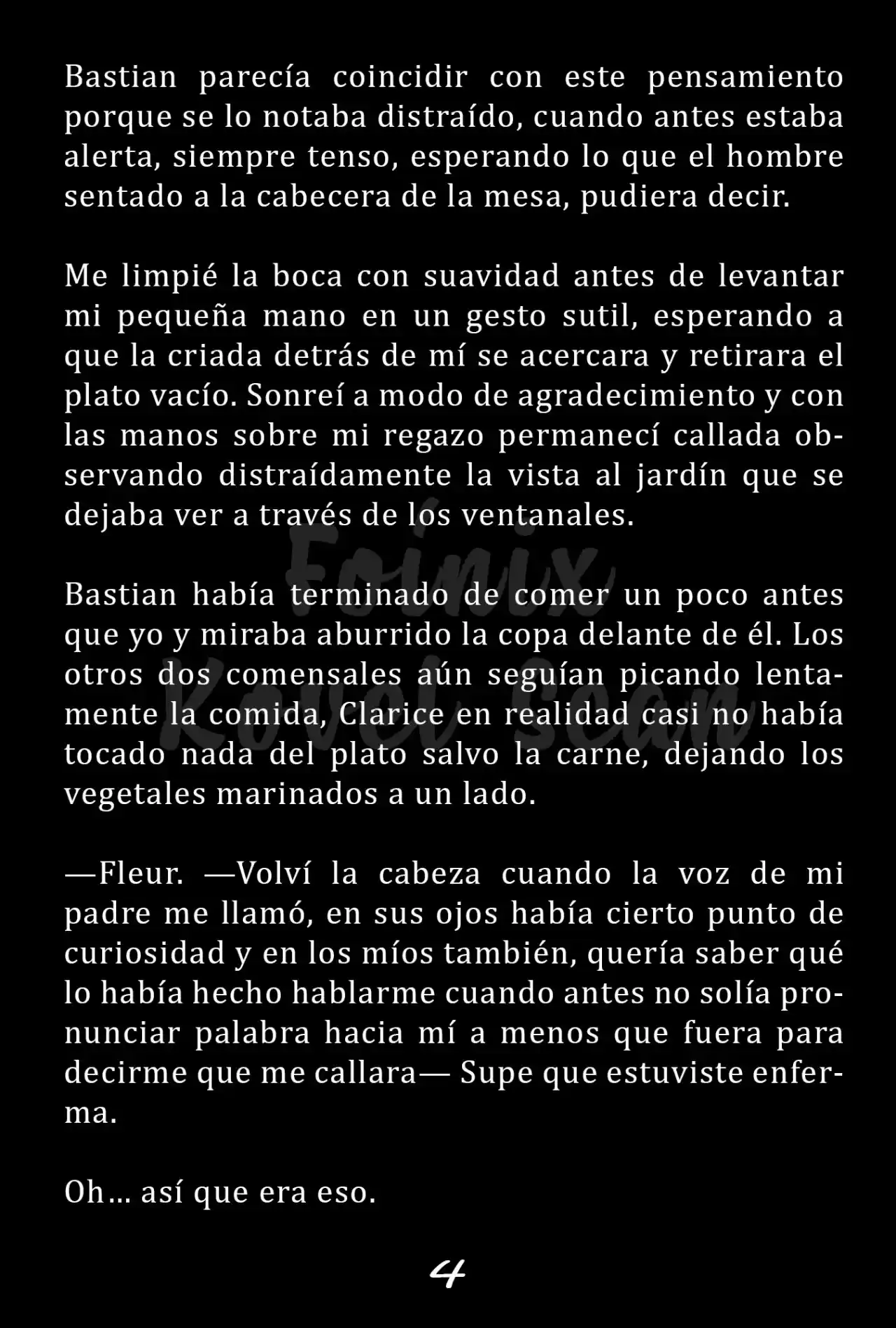 Fleur (Novela) capítulo 3, página 5