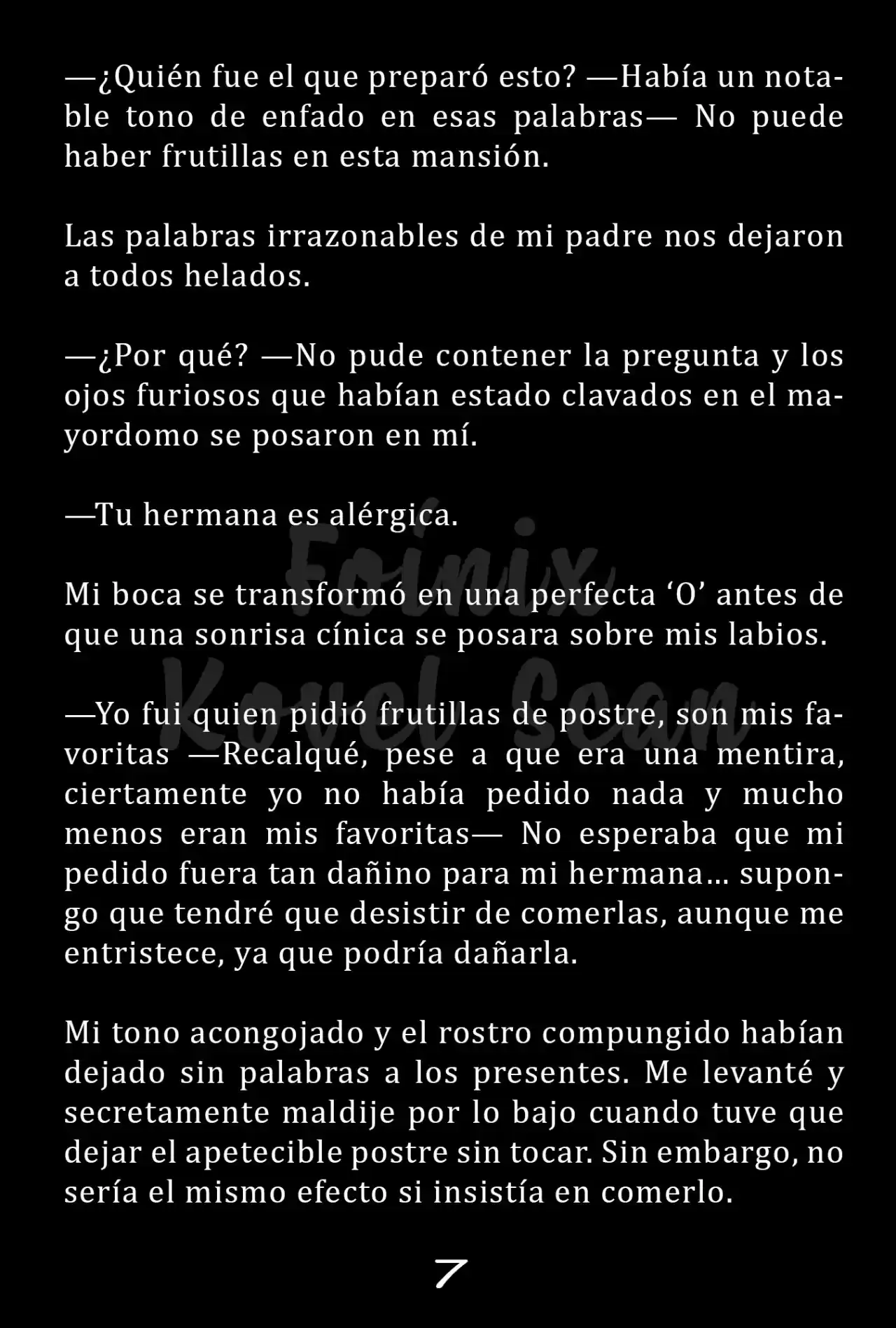 Fleur (Novela) capítulo 3, página 8