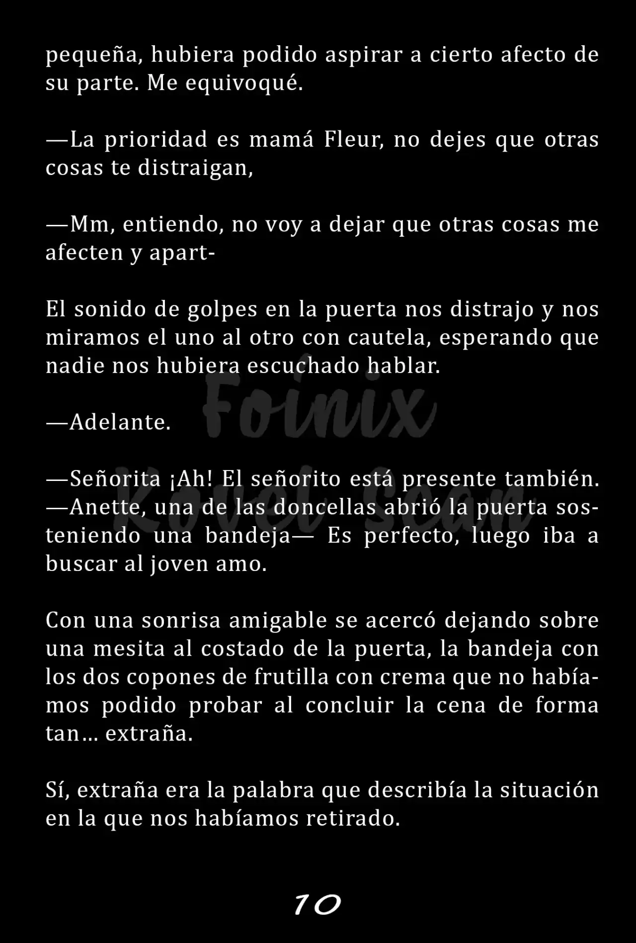 Fleur (Novela) capítulo 3, página 11