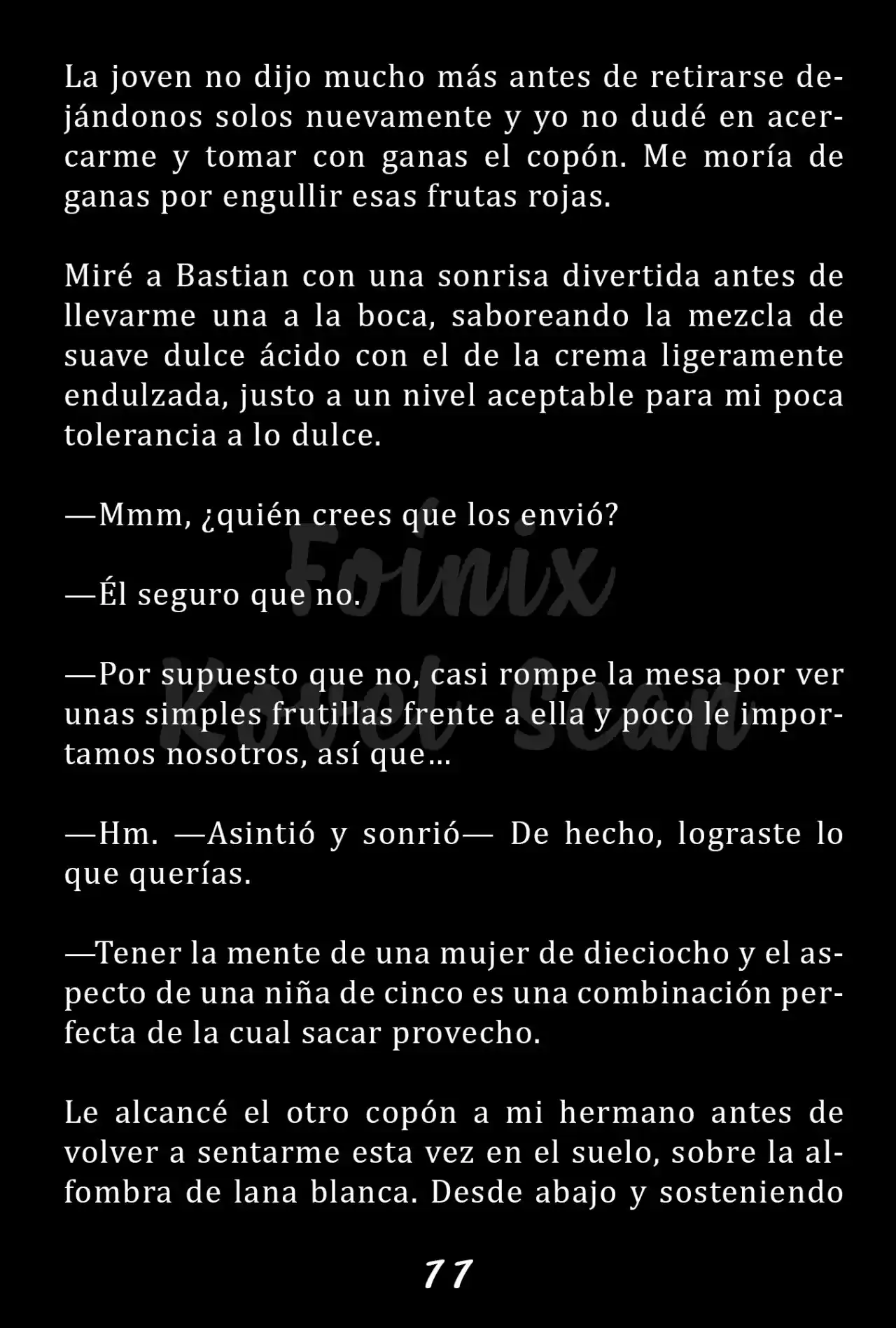 Fleur (Novela) capítulo 3, página 12