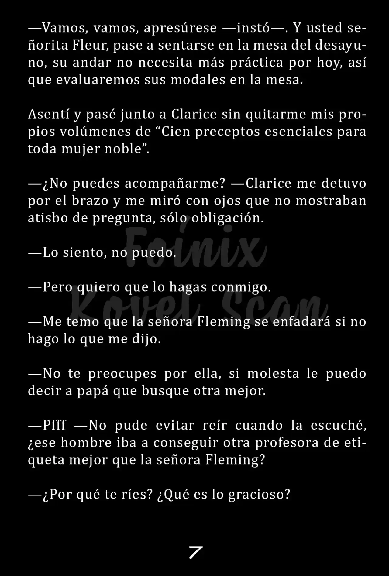 Fleur (Novela) capítulo 4, página 8