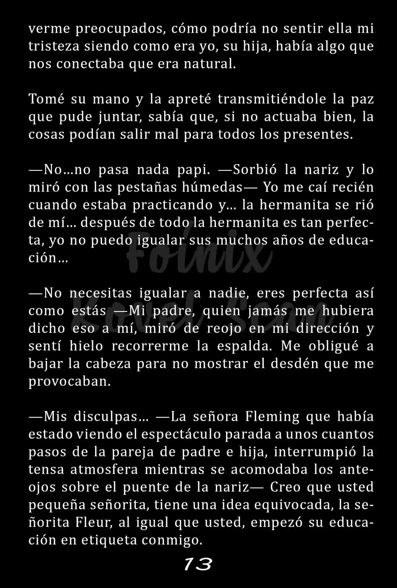 Fleur (Novela) capítulo 4, página 14
