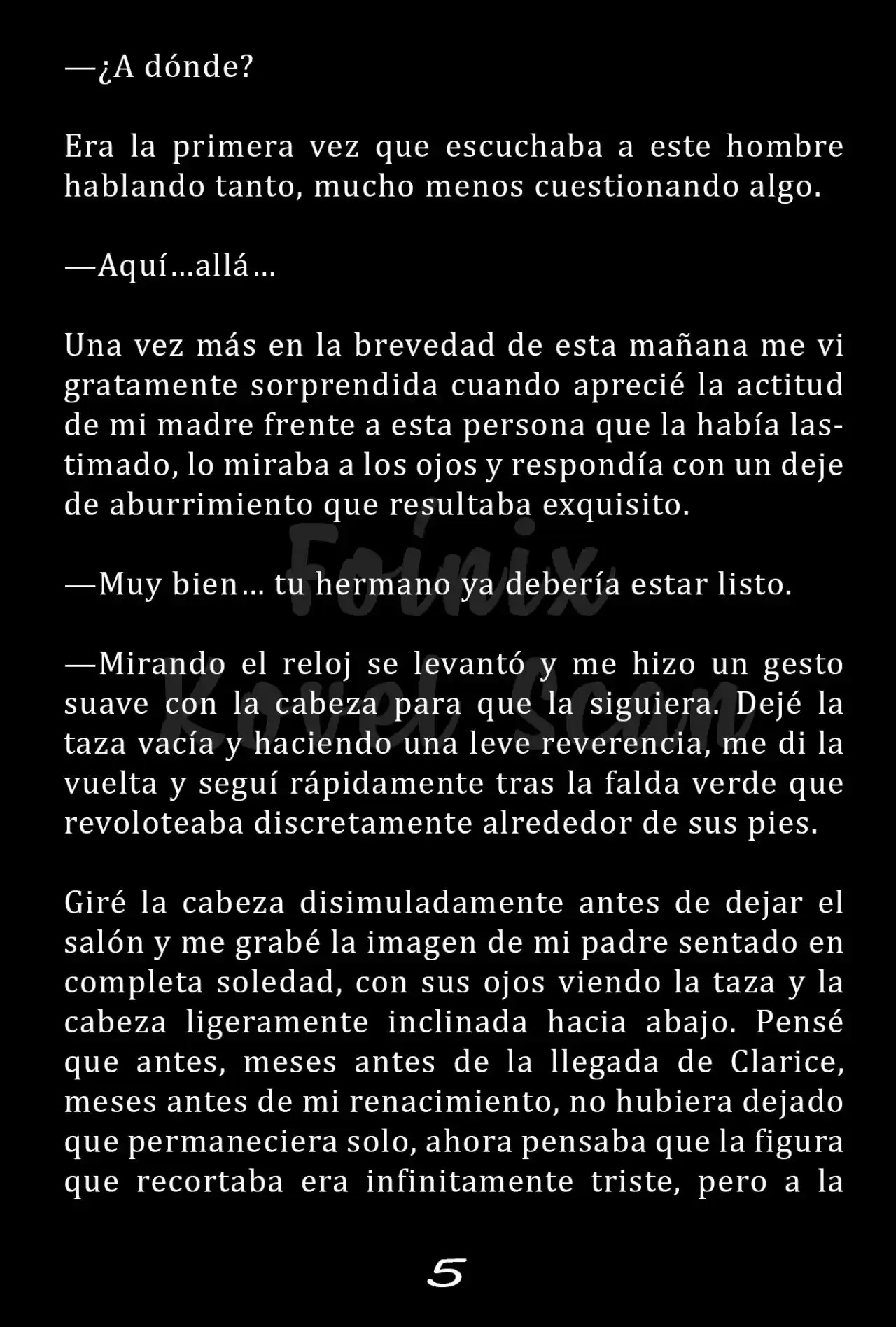 Fleur (Novela) capítulo 5, página 6
