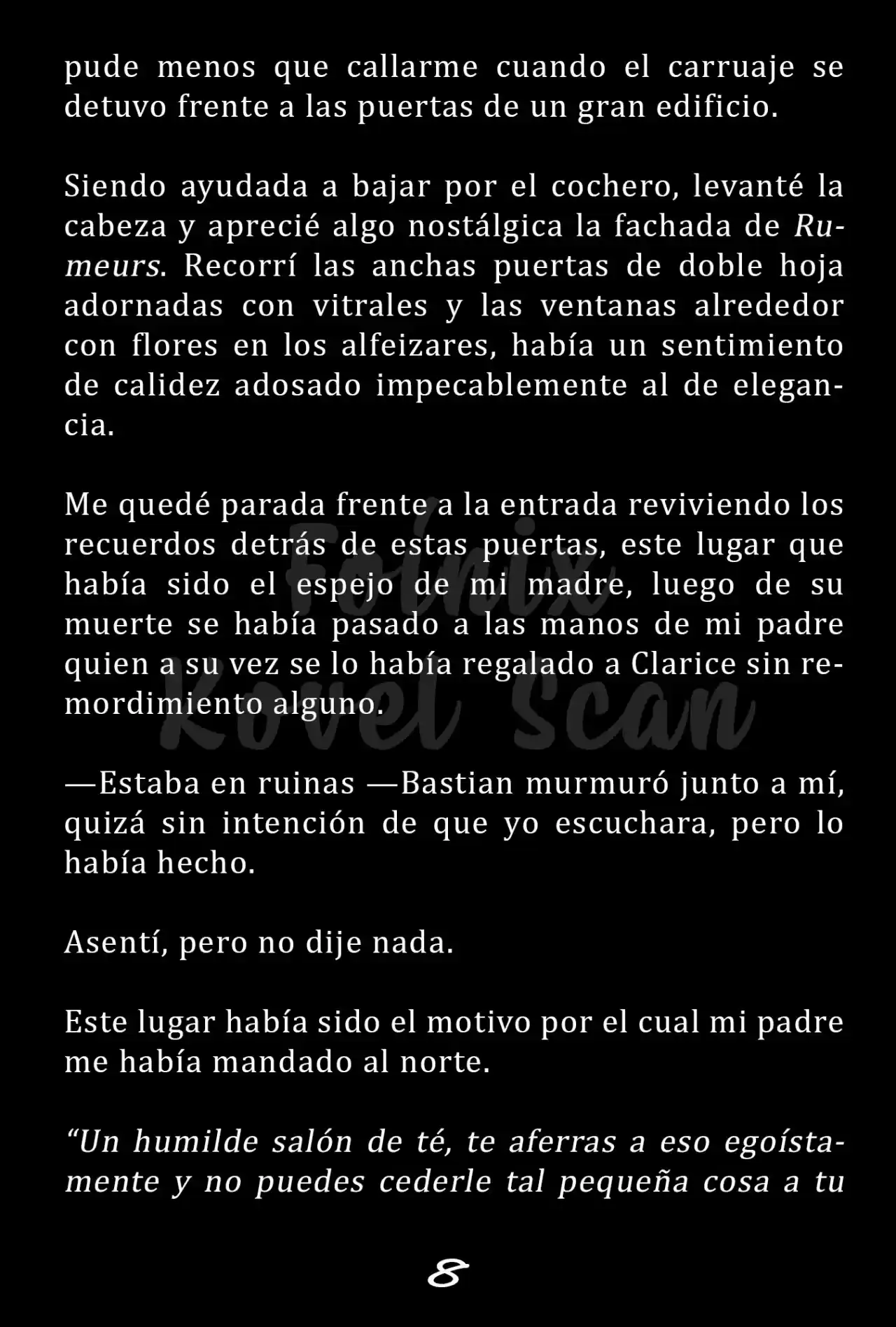 Fleur (Novela) capítulo 5, página 9