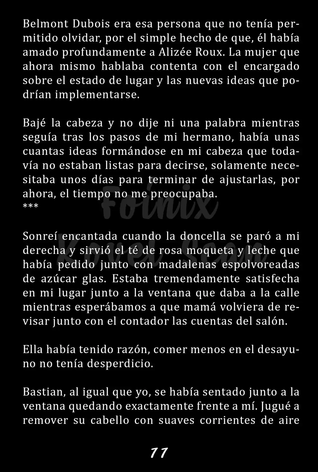 Fleur (Novela) capítulo 5, página 12