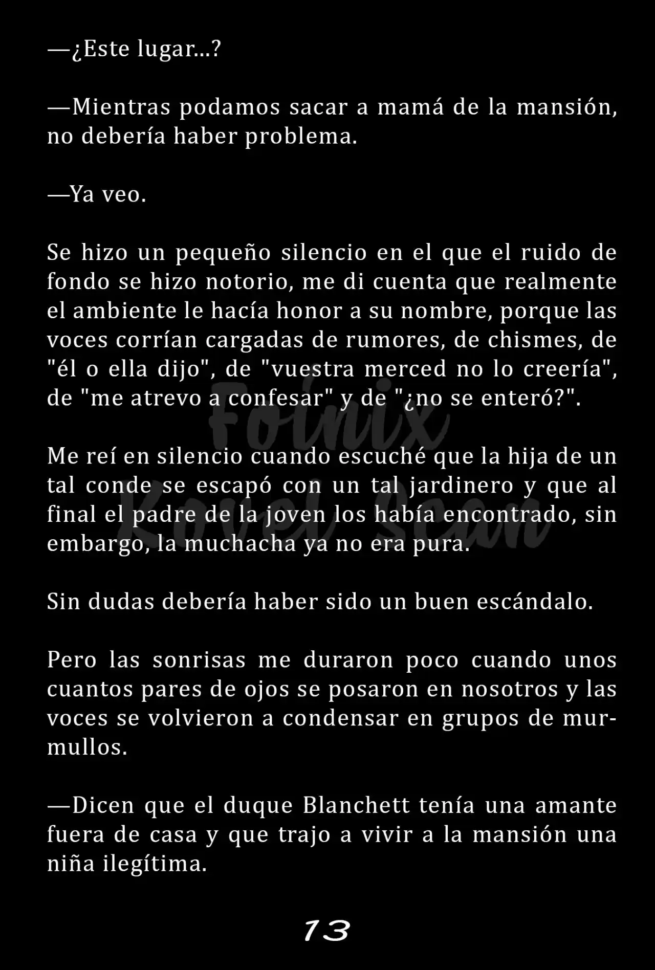 Fleur (Novela) capítulo 5, página 14