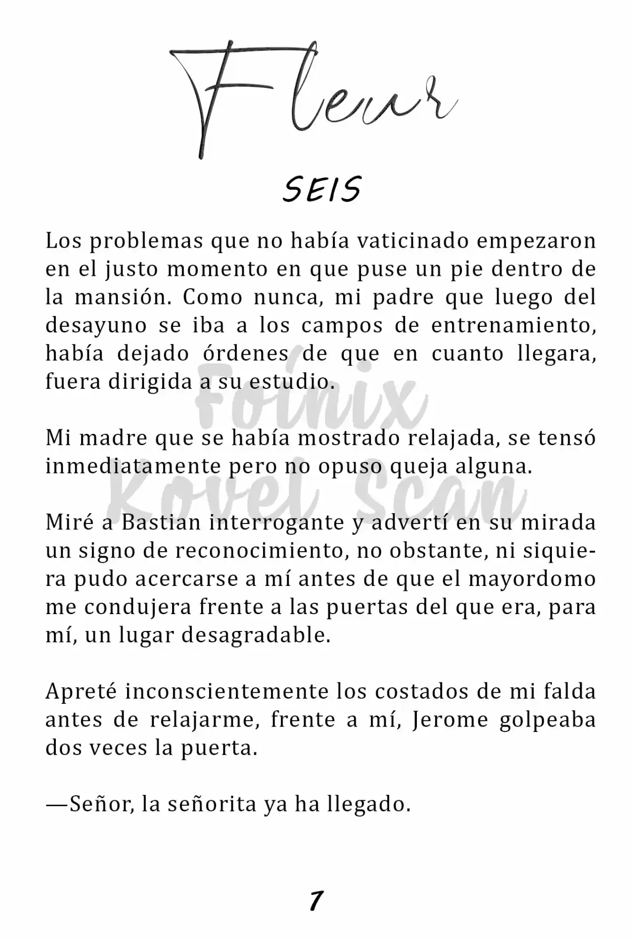 Fleur (Novela) capítulo 6, página 2