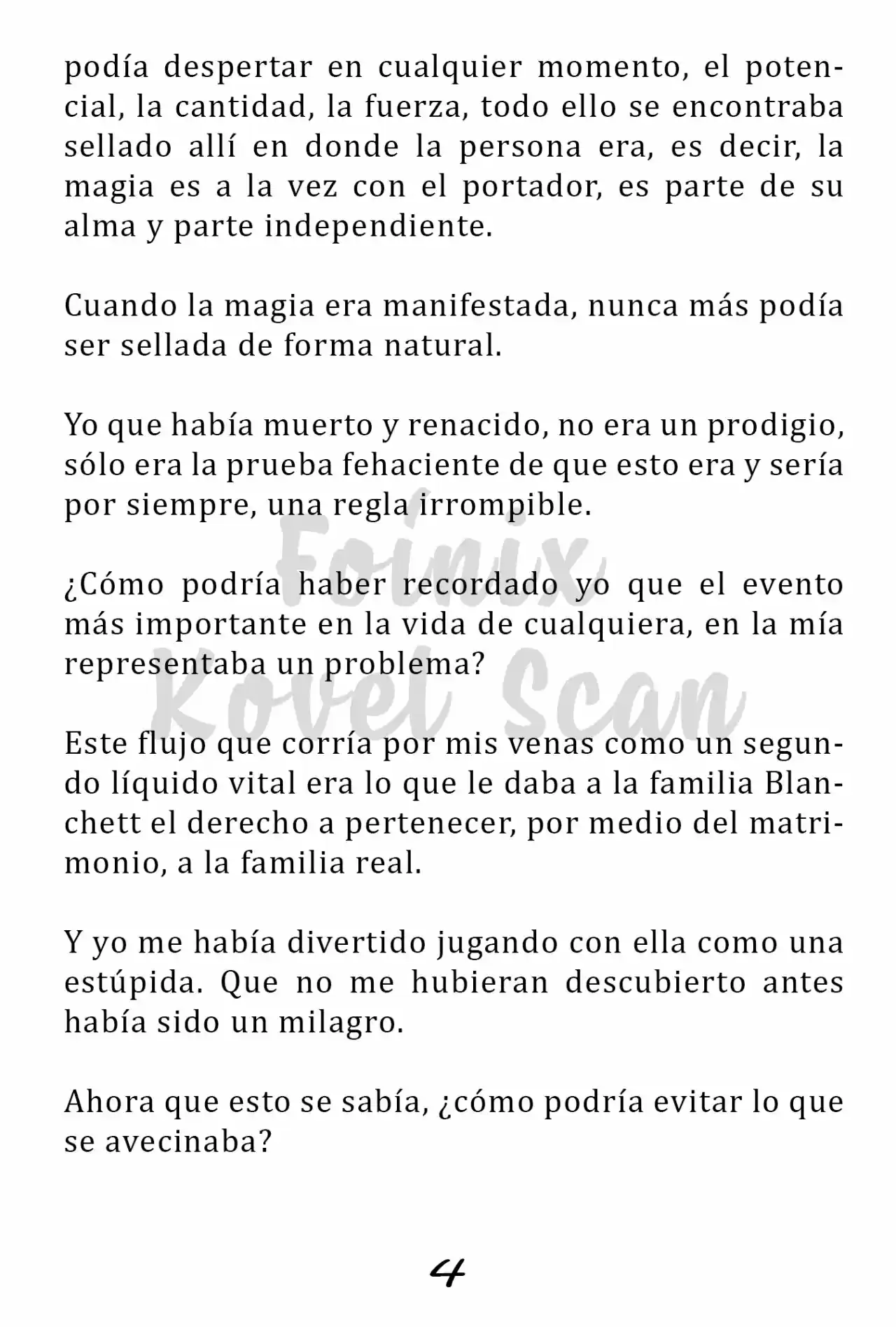 Fleur (Novela) capítulo 6, página 5