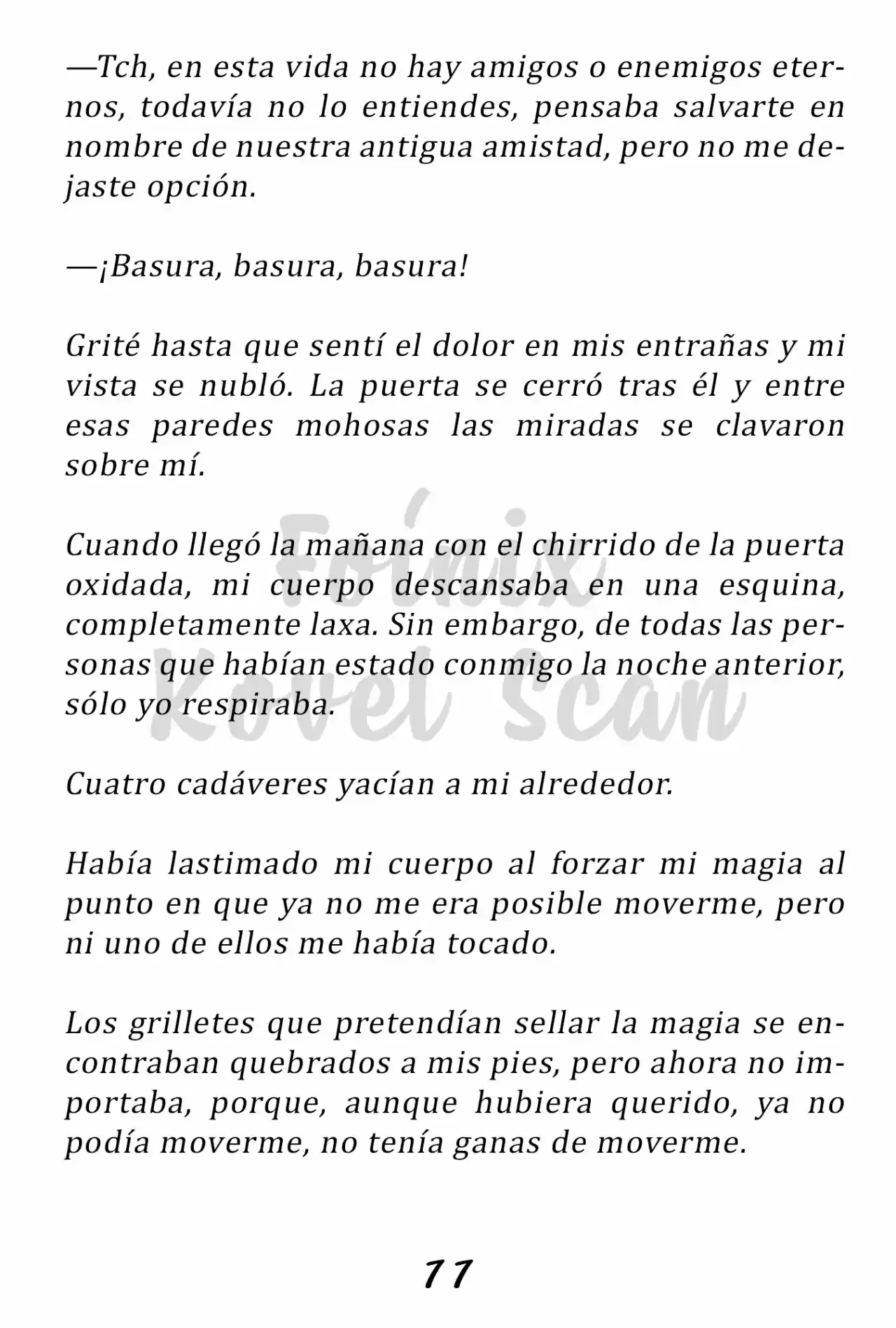 Fleur (Novela) capítulo 6, página 12