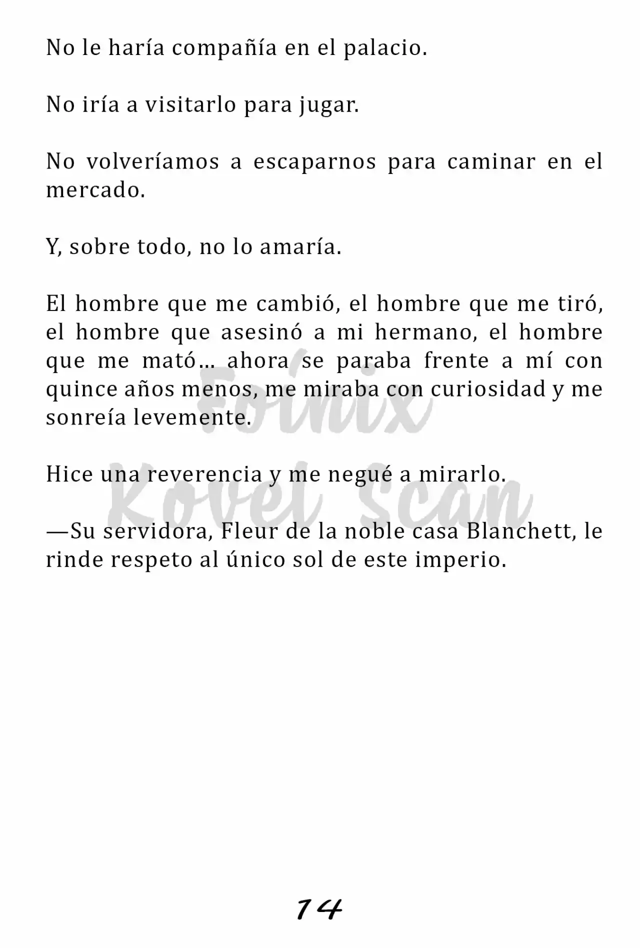 Fleur (Novela) capítulo 6, página 15