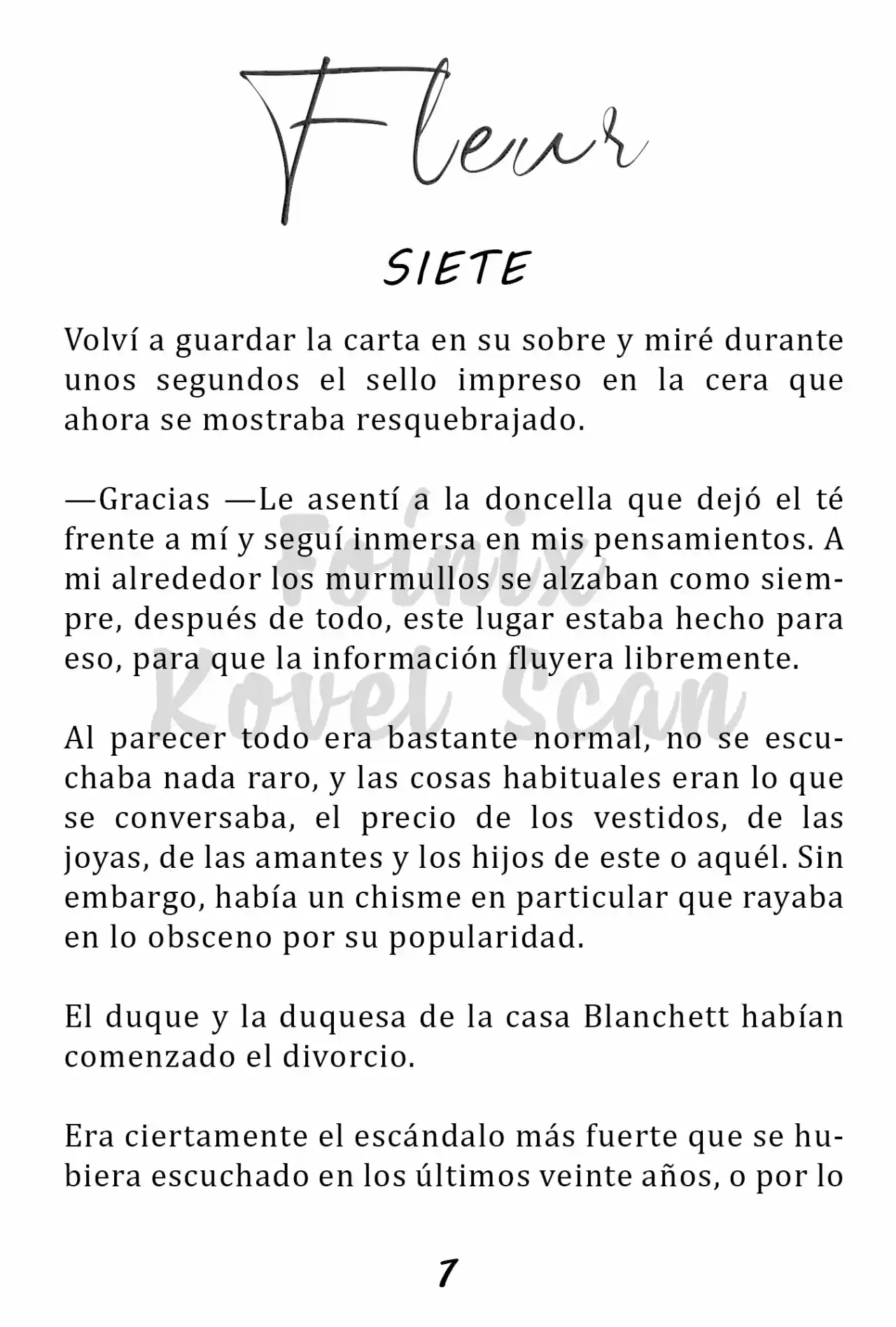 Fleur (Novela) capítulo 7, página 2