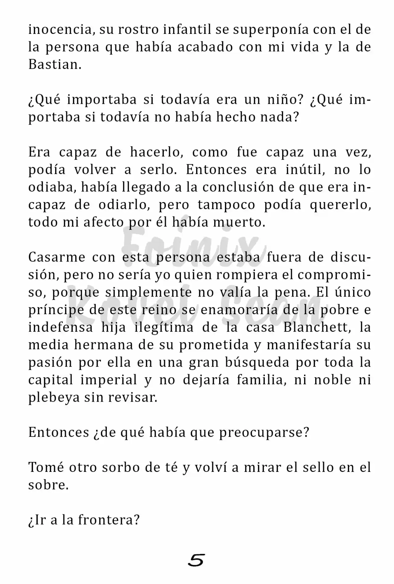 Fleur (Novela) capítulo 7, página 6
